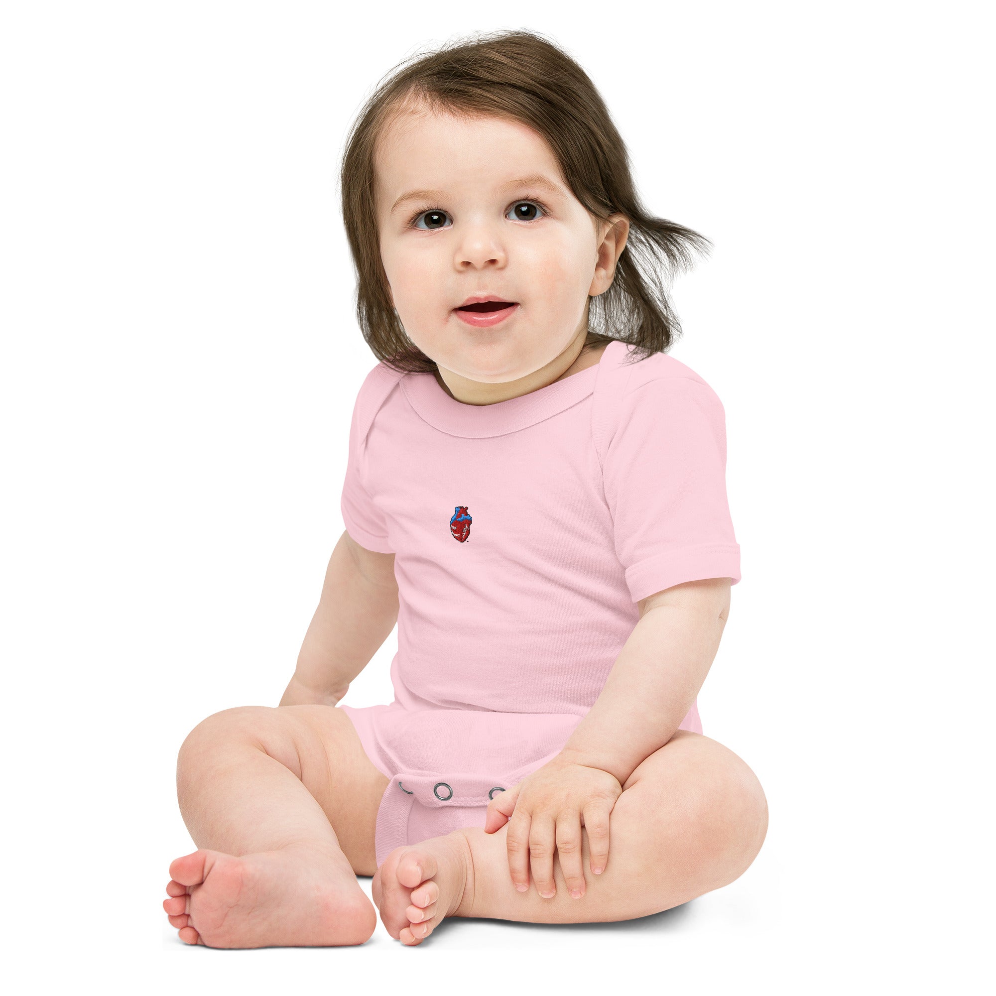 The Heart Baby Onesie