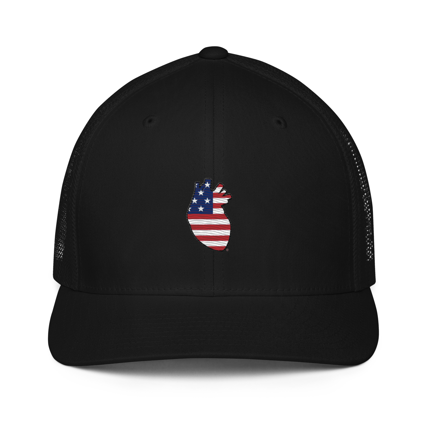 Closed-back trucker cap