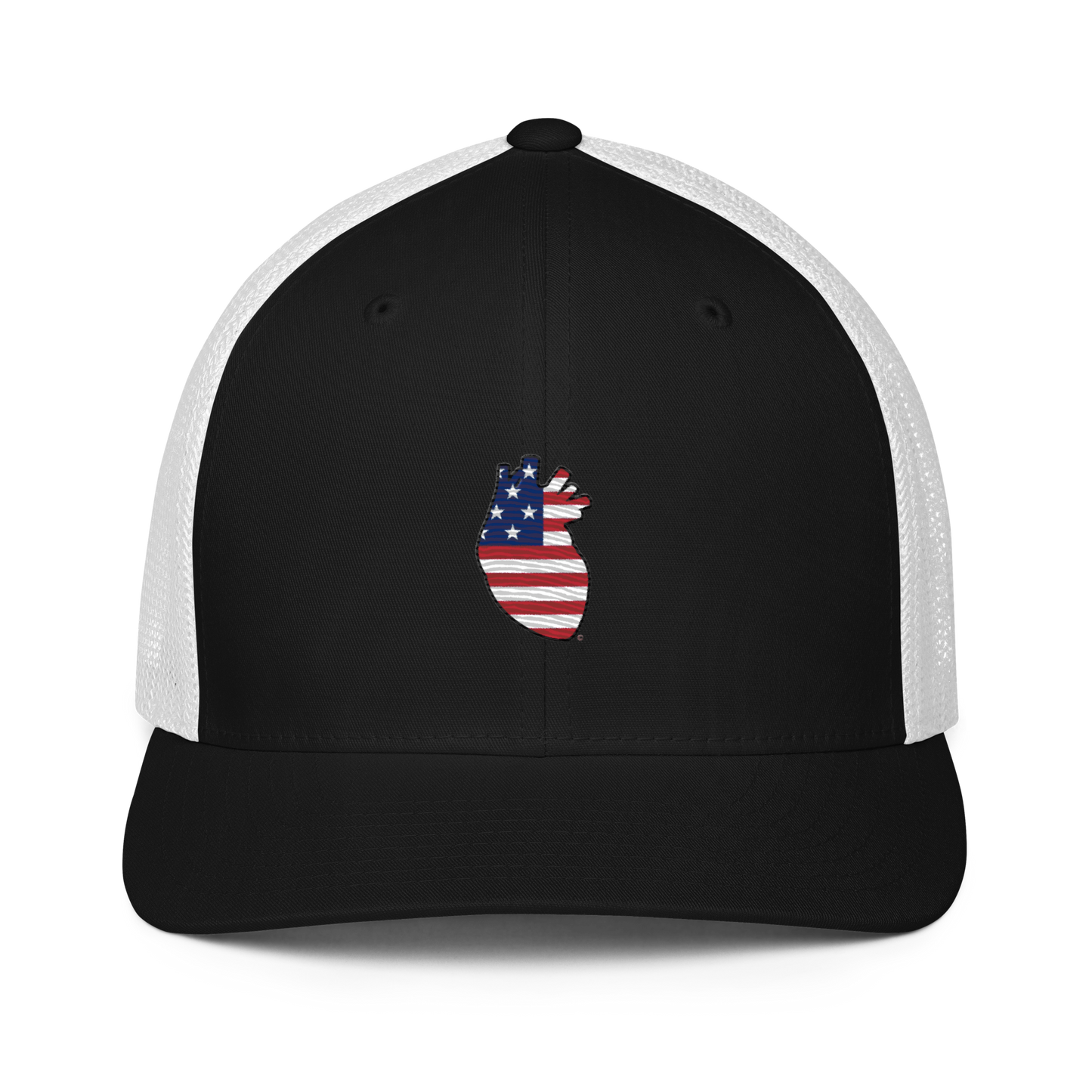 Closed-back trucker cap