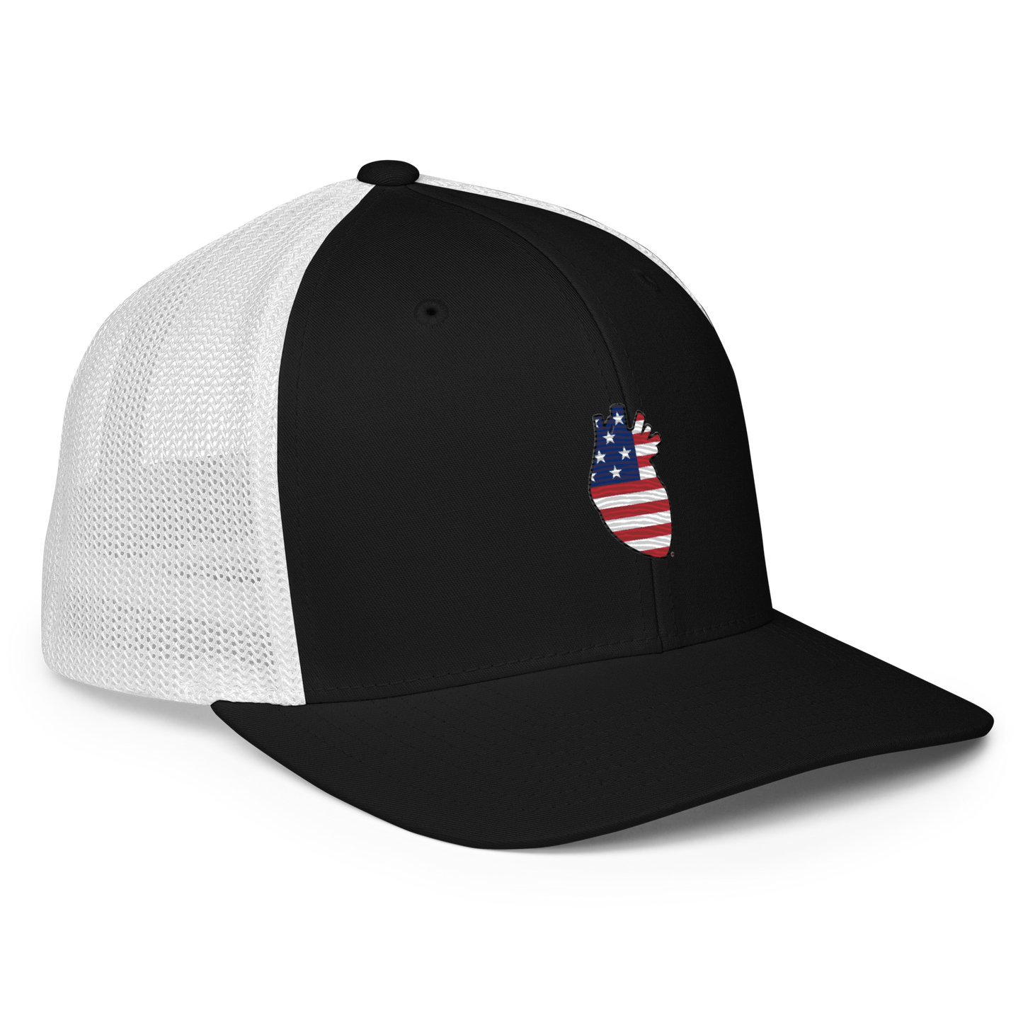 Closed-back trucker cap