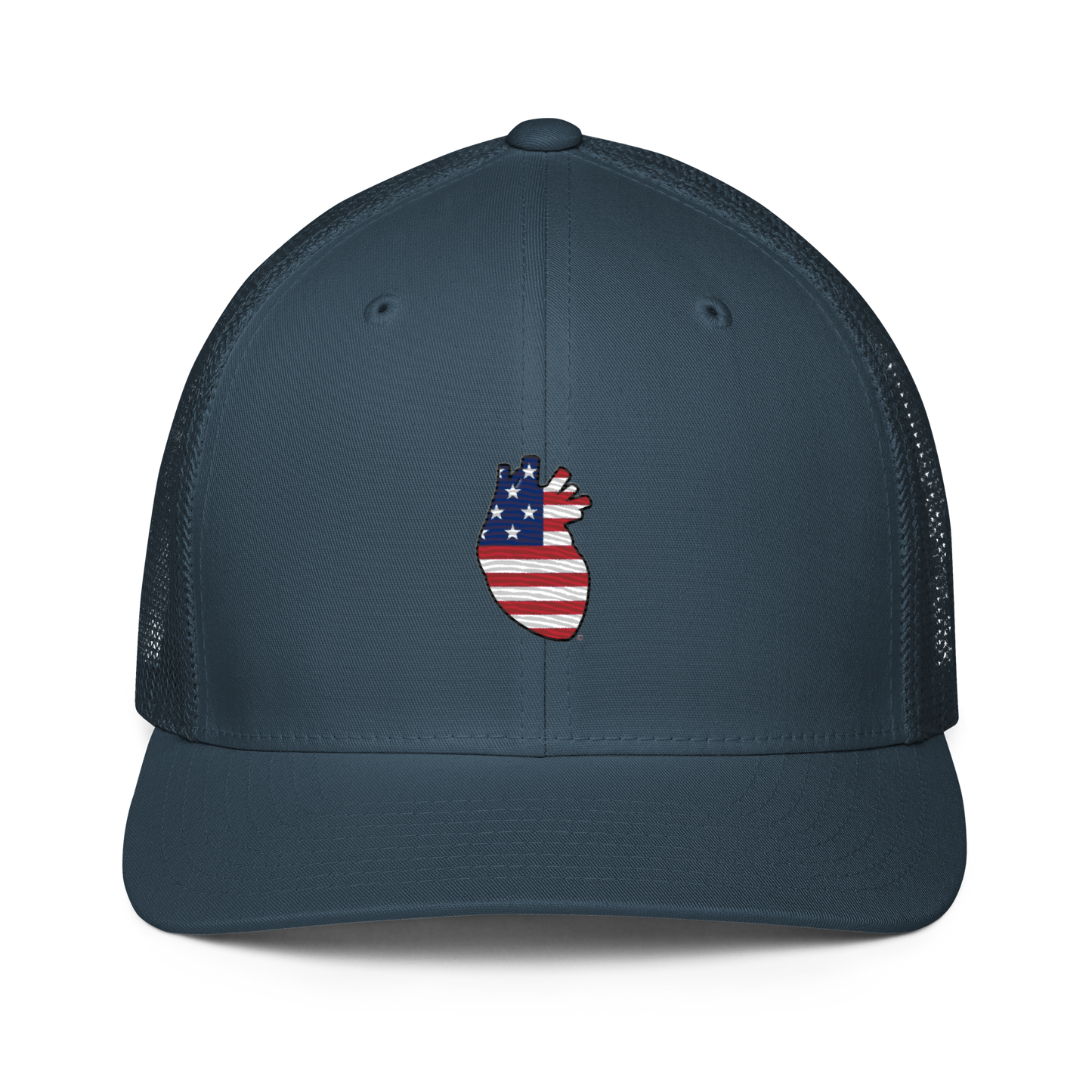 Closed-back trucker cap