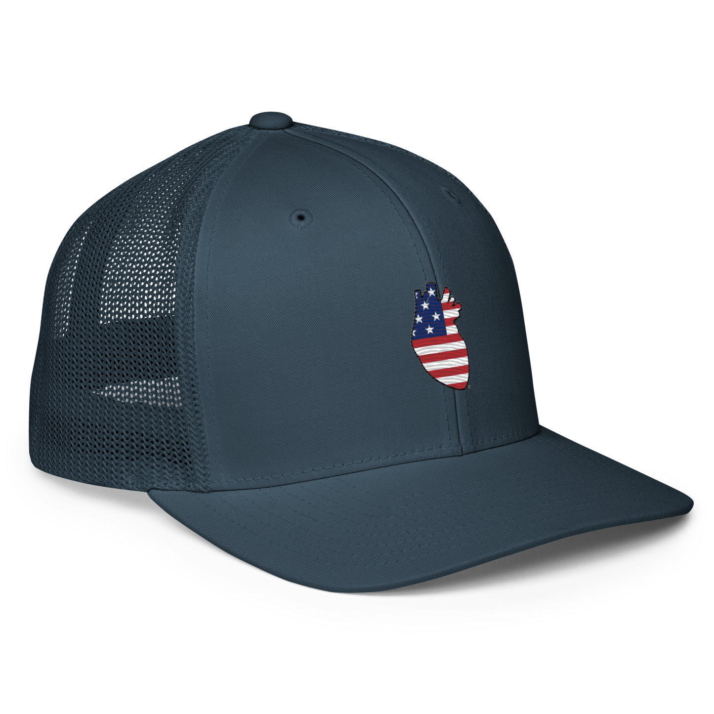 Closed-back trucker cap