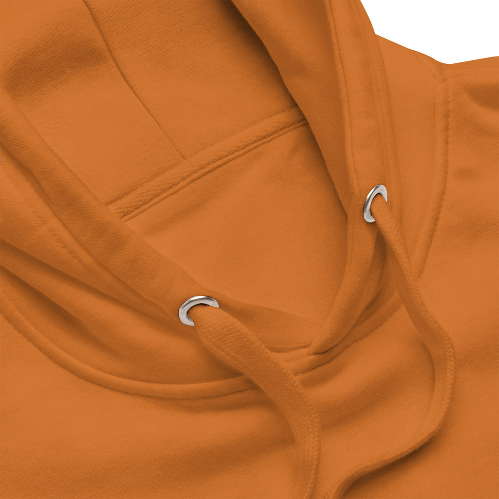 Iconic Heart Hoodie - Blue & Black Embroidery