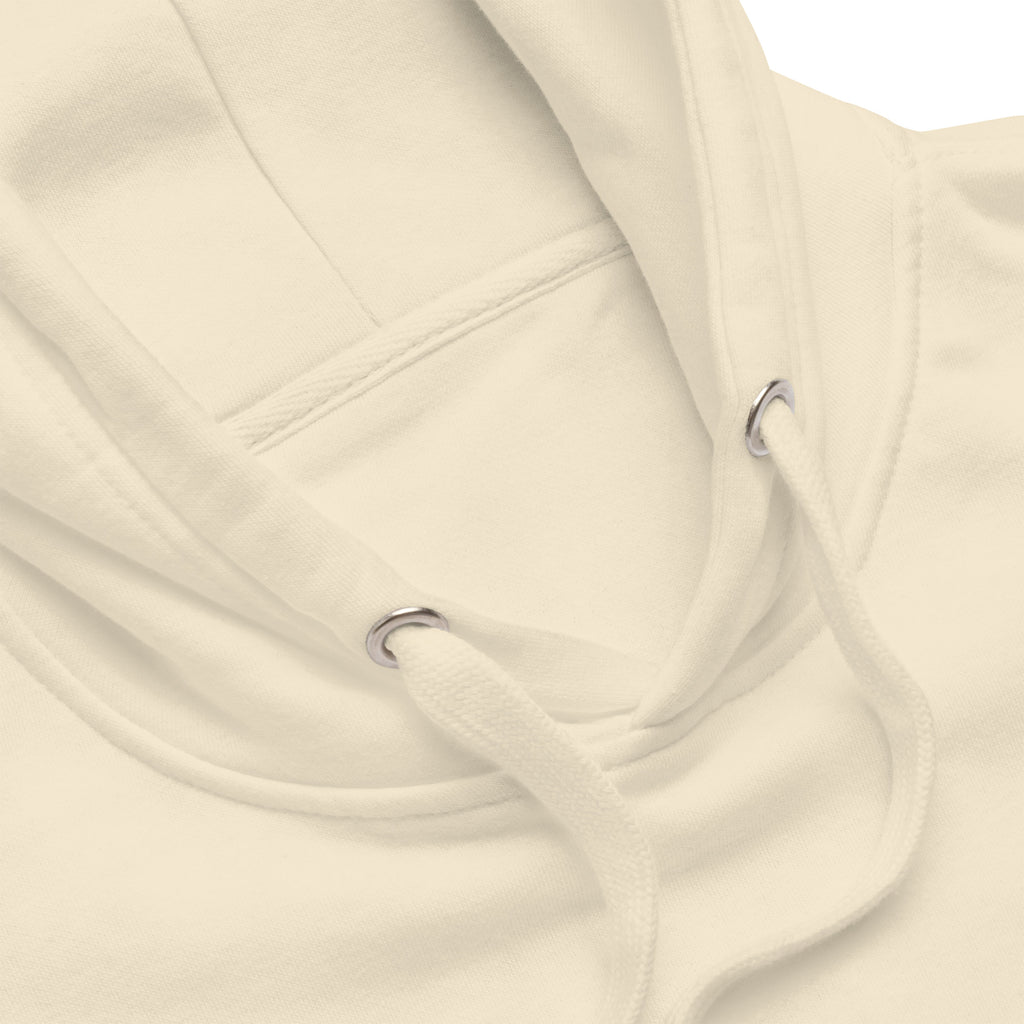 Iconic Heart Hoodie - Purple & White Embroidery