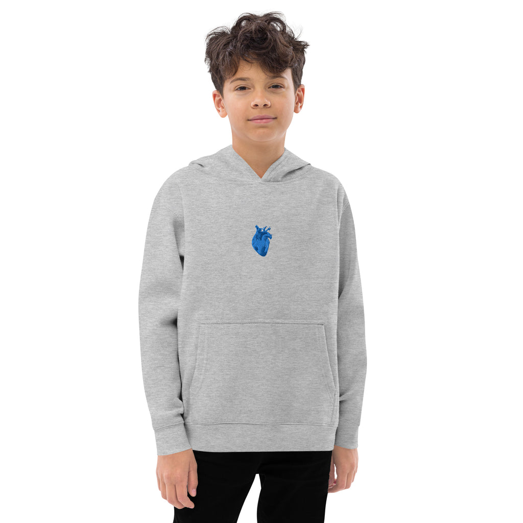 Atomic Heart Kids fleece Hoodie - Blue & Royal Embroidery