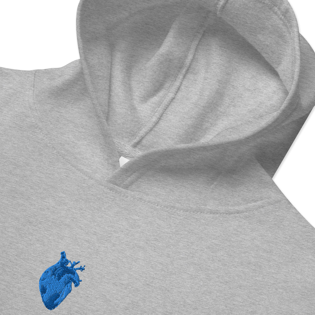 Atomic Heart Kids fleece Hoodie - Blue & Royal Embroidery
