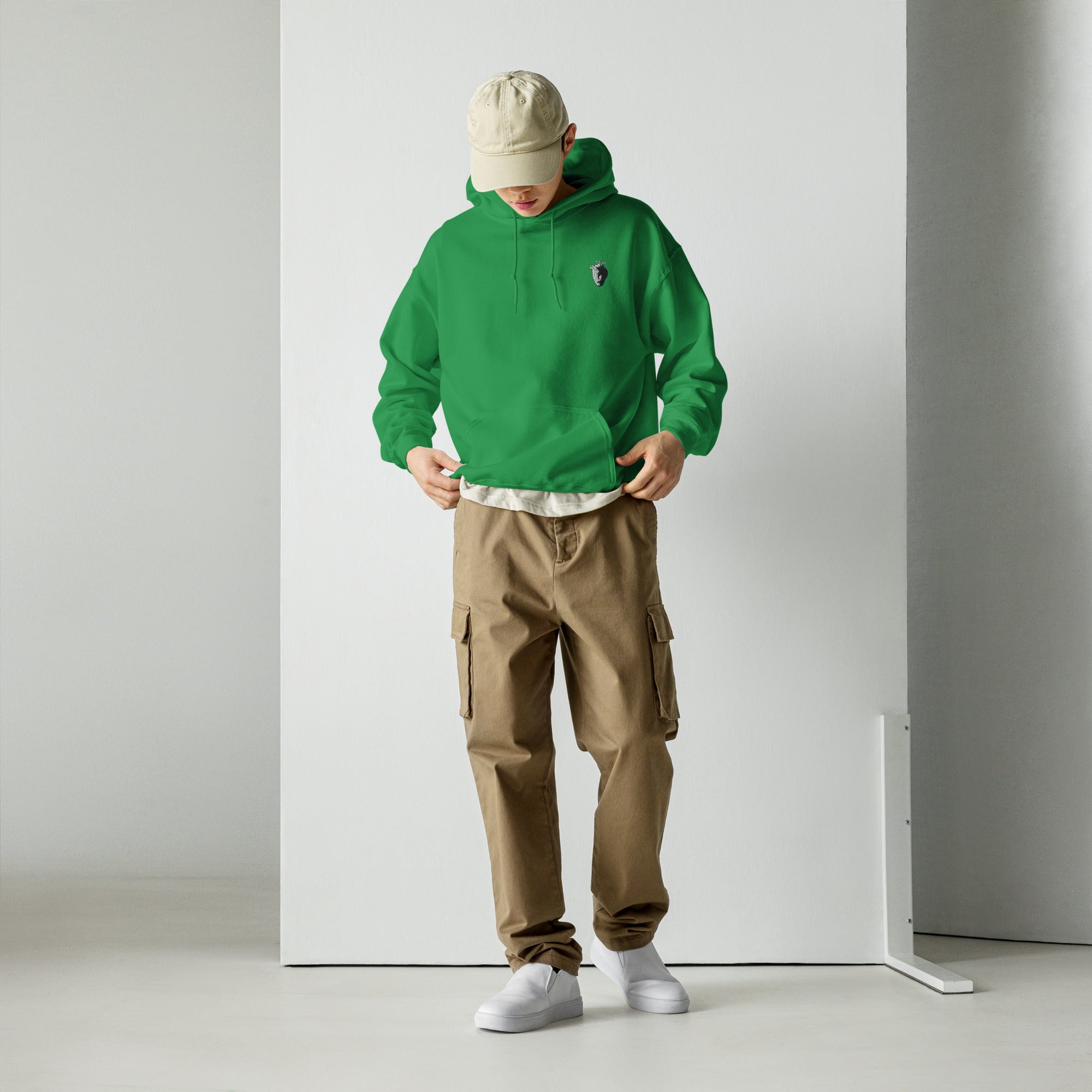 Meta-Head Classic Hoodie - Embroidered Logo