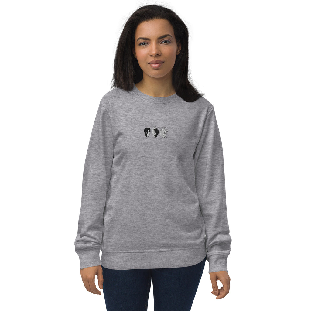 Metamorphosis Organic Sweatshirt - Embroidered Logo