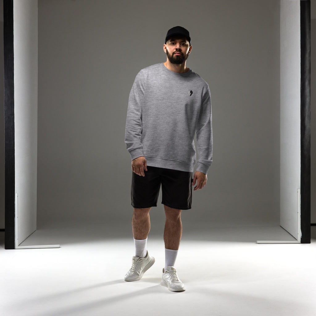 Meta-Head Organic Sweatshirt - Embroidered Logo