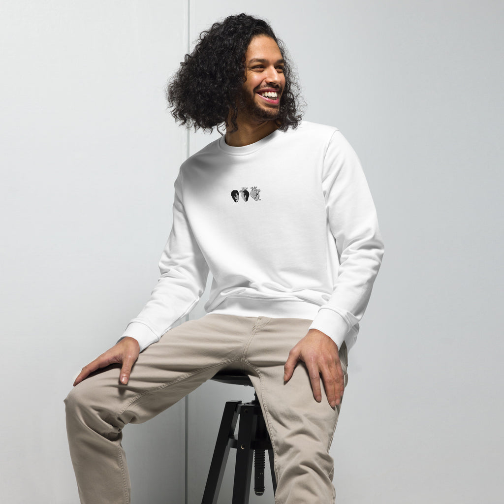 Metamorphosis Embroidered Logo Unisex organic Sweatshirt