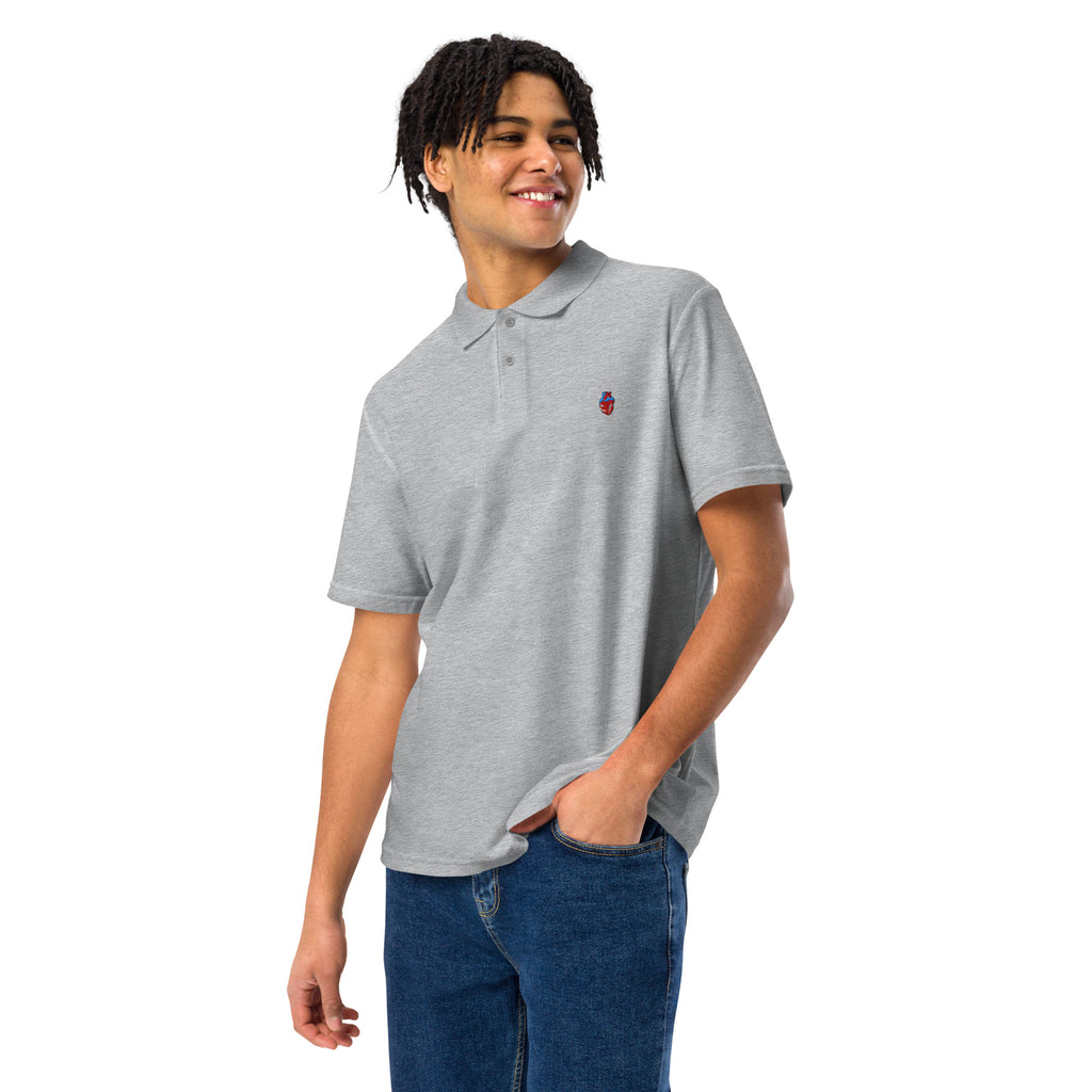 Nova Heart Pique Polo Shirt