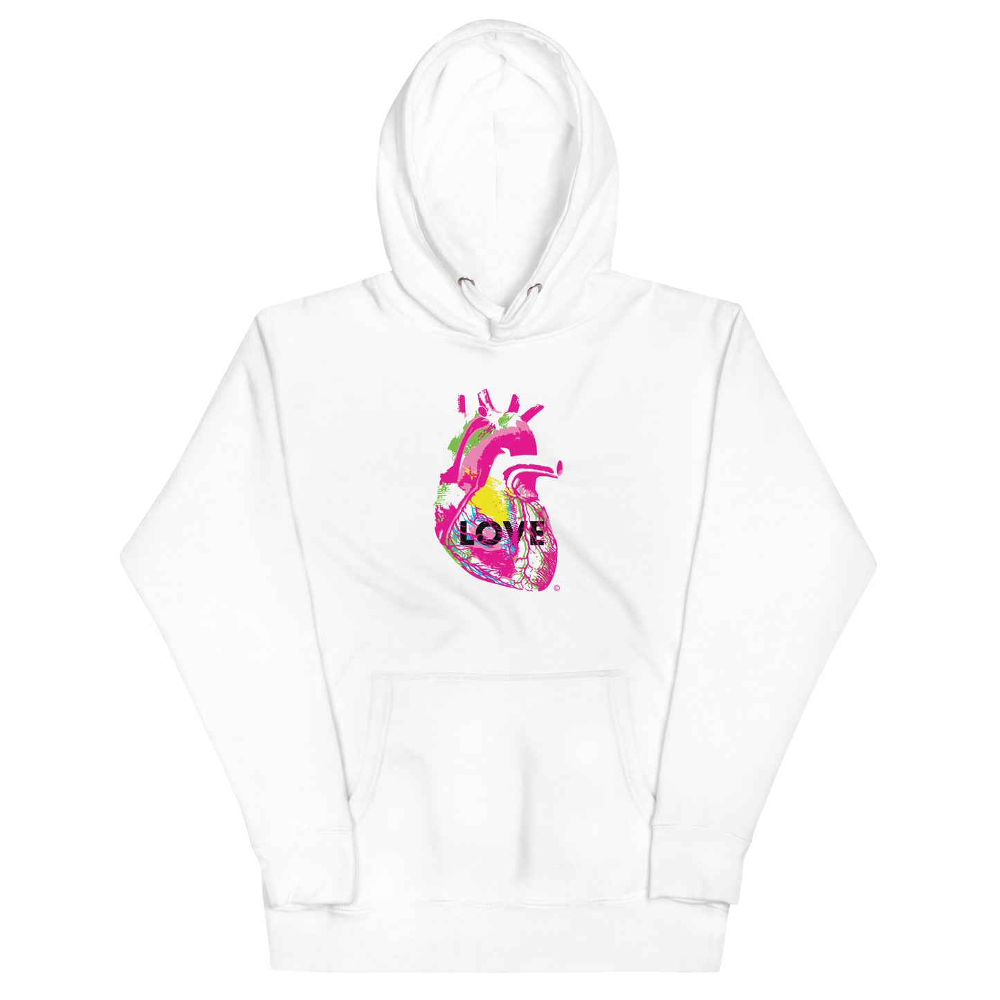 Pink Heart #3 Unisex Hoodie