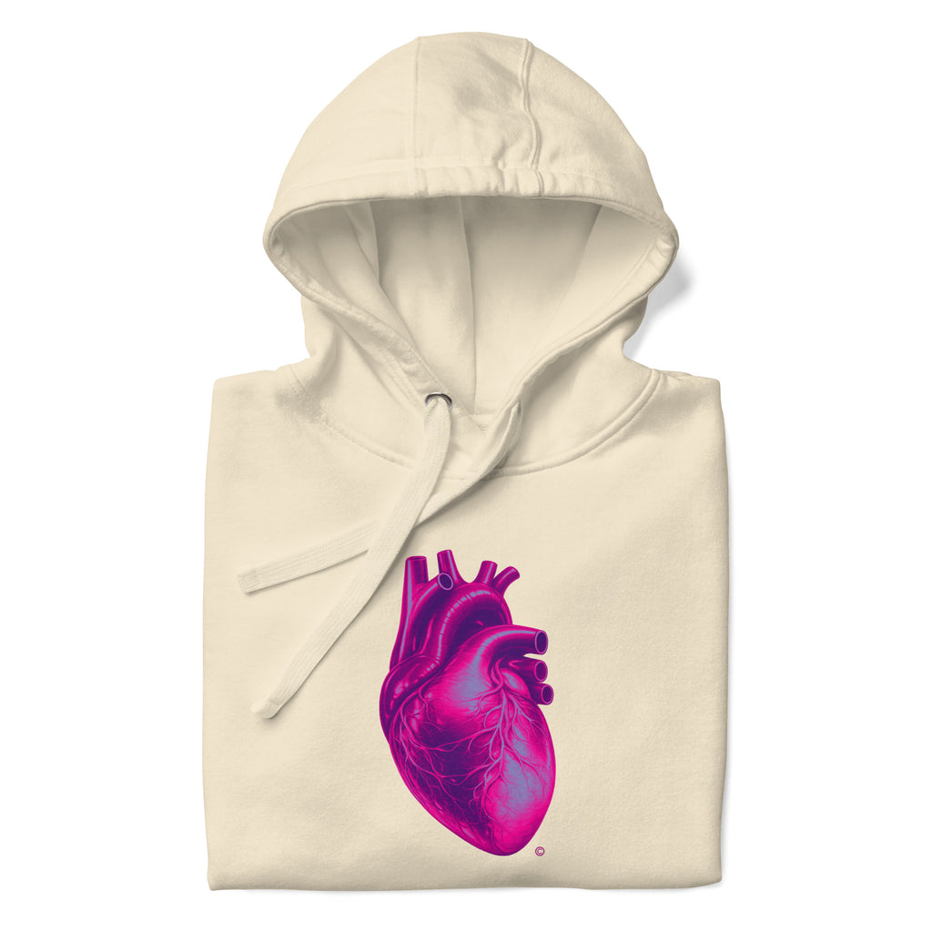 Cosmic Heart 3D: Ultra Violet Hoodie