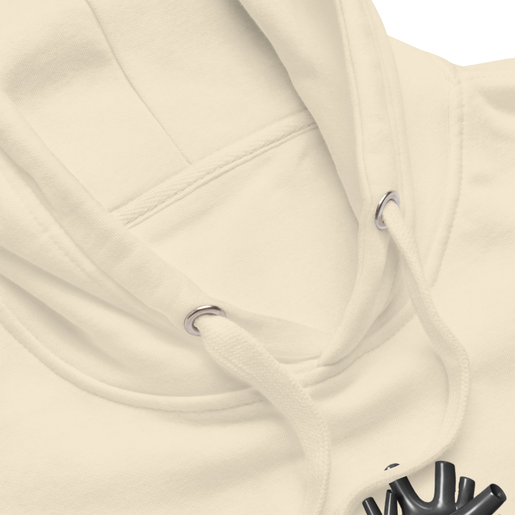 Iconic Dark Love Contrast Hoodie