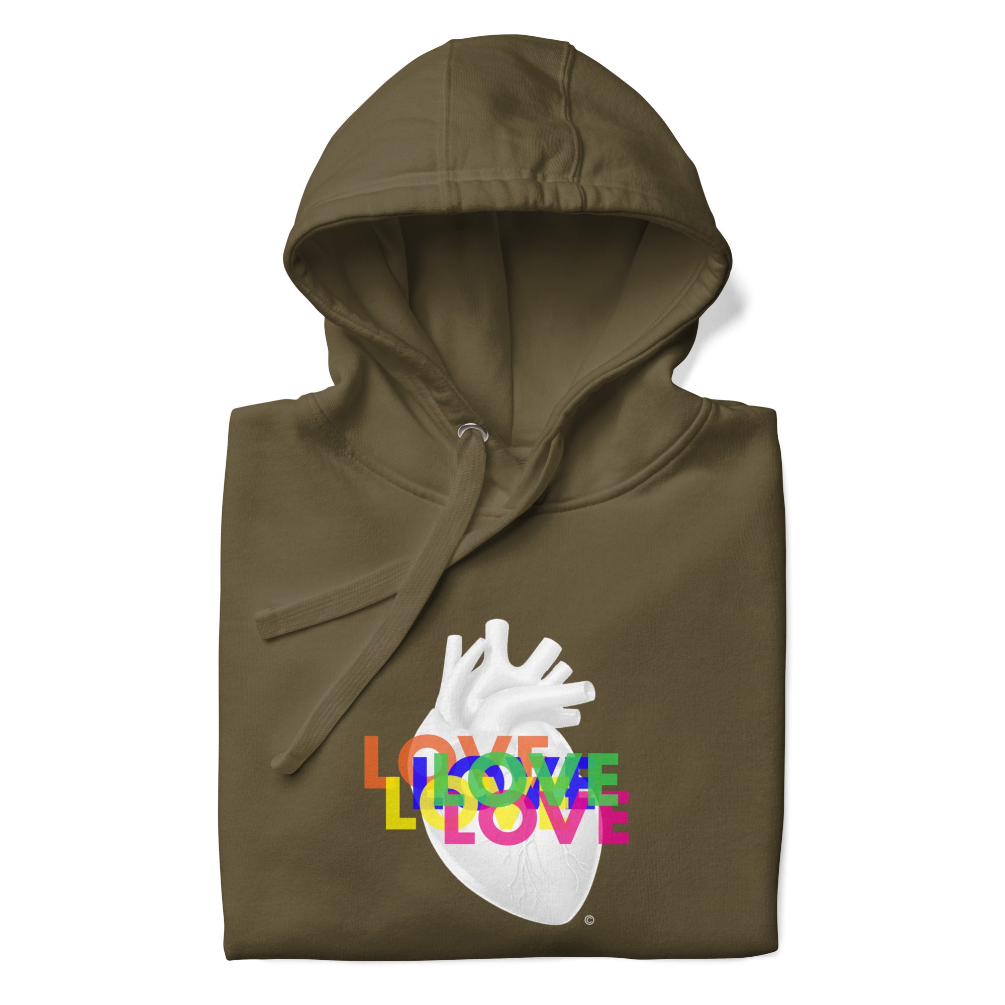 Iconic Heart  Love Frequency Hoodie