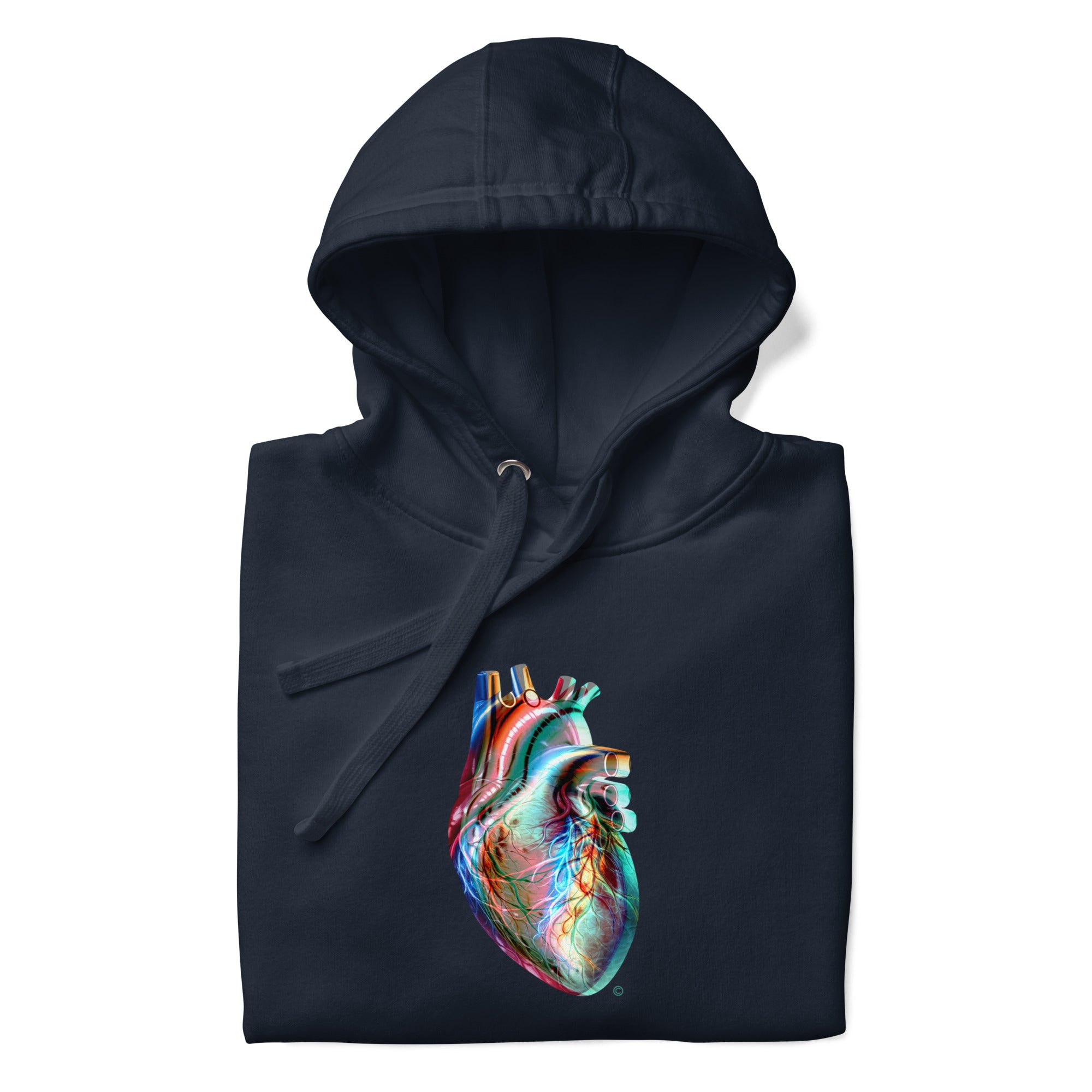 Cosmic Heart 3D: Distort Hoodie