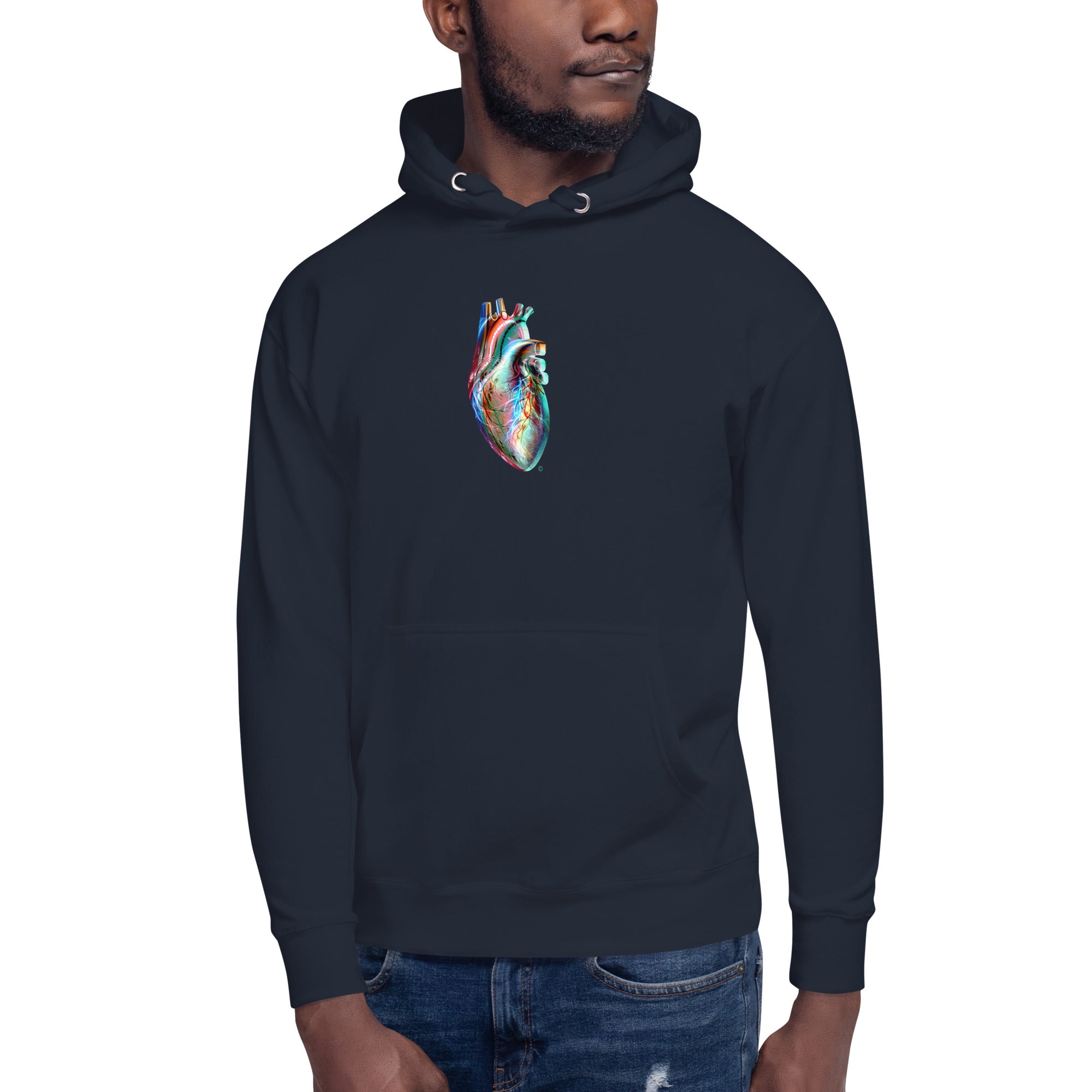 Cosmic Heart 3D: Distort Hoodie