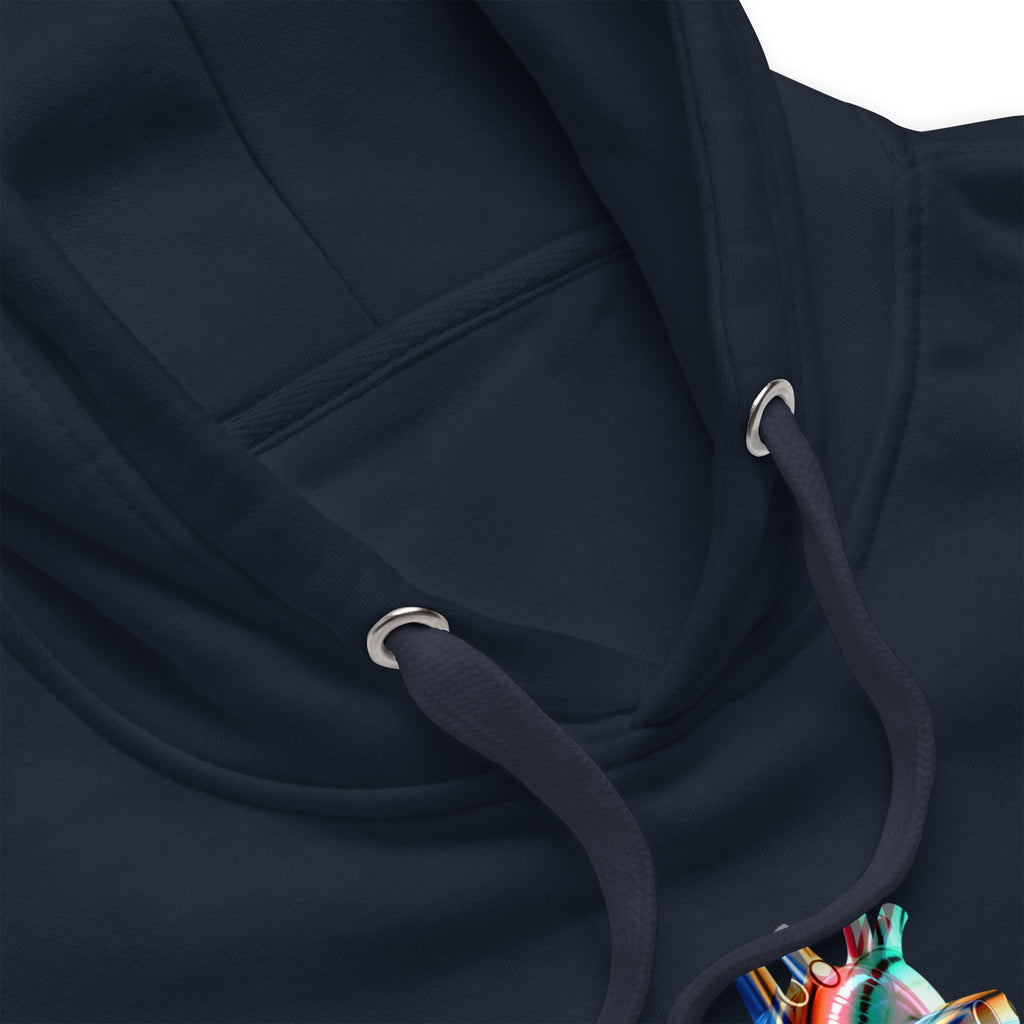 Cosmic Heart 3D: Distort Hoodie