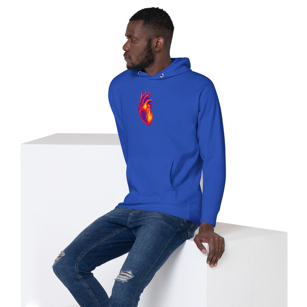 Cosmic Heart 3D: Ignite Hoodie
