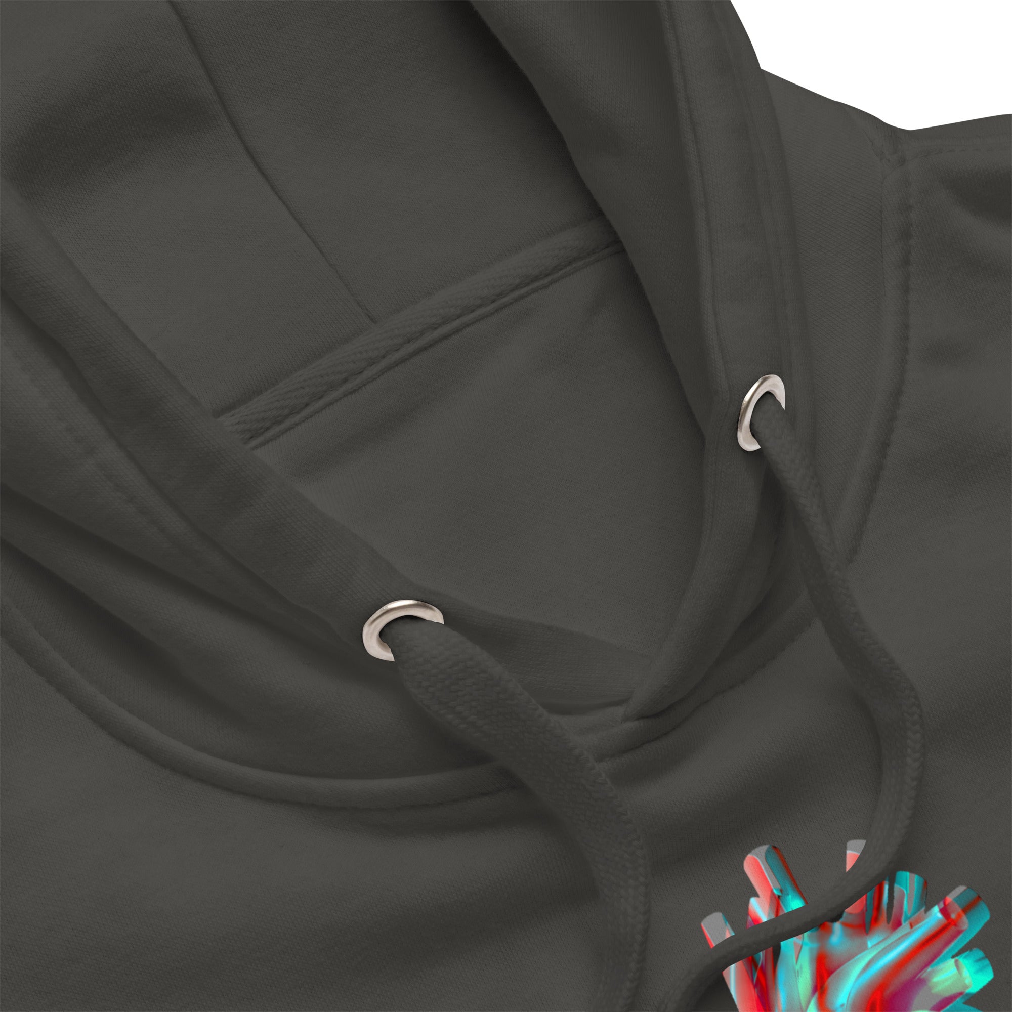 Iconic Heart 3D: Distort Hoodie