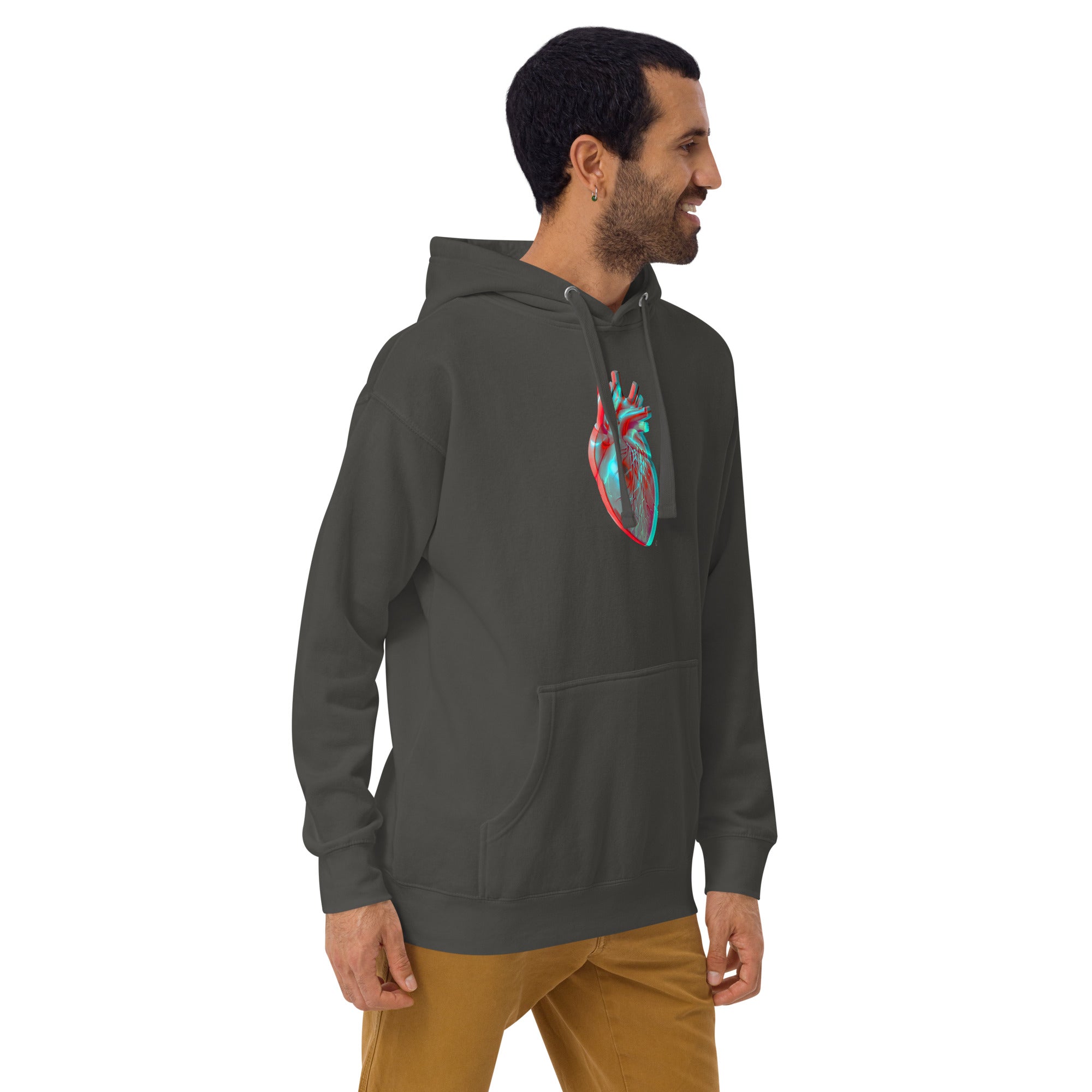 Iconic Heart 3D: Distort Hoodie