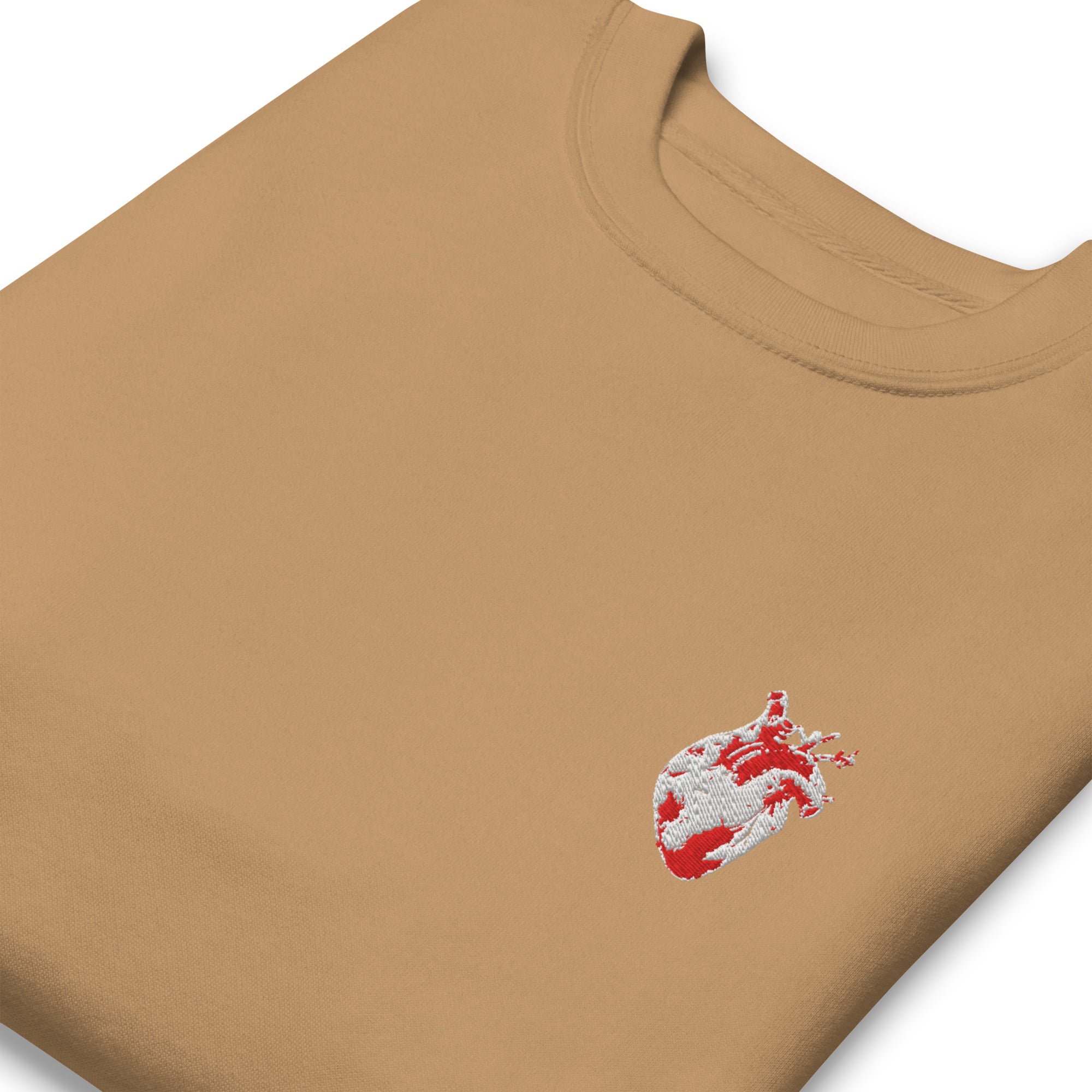 Atomic Heart Sweatshirt - Red & White Embroidery