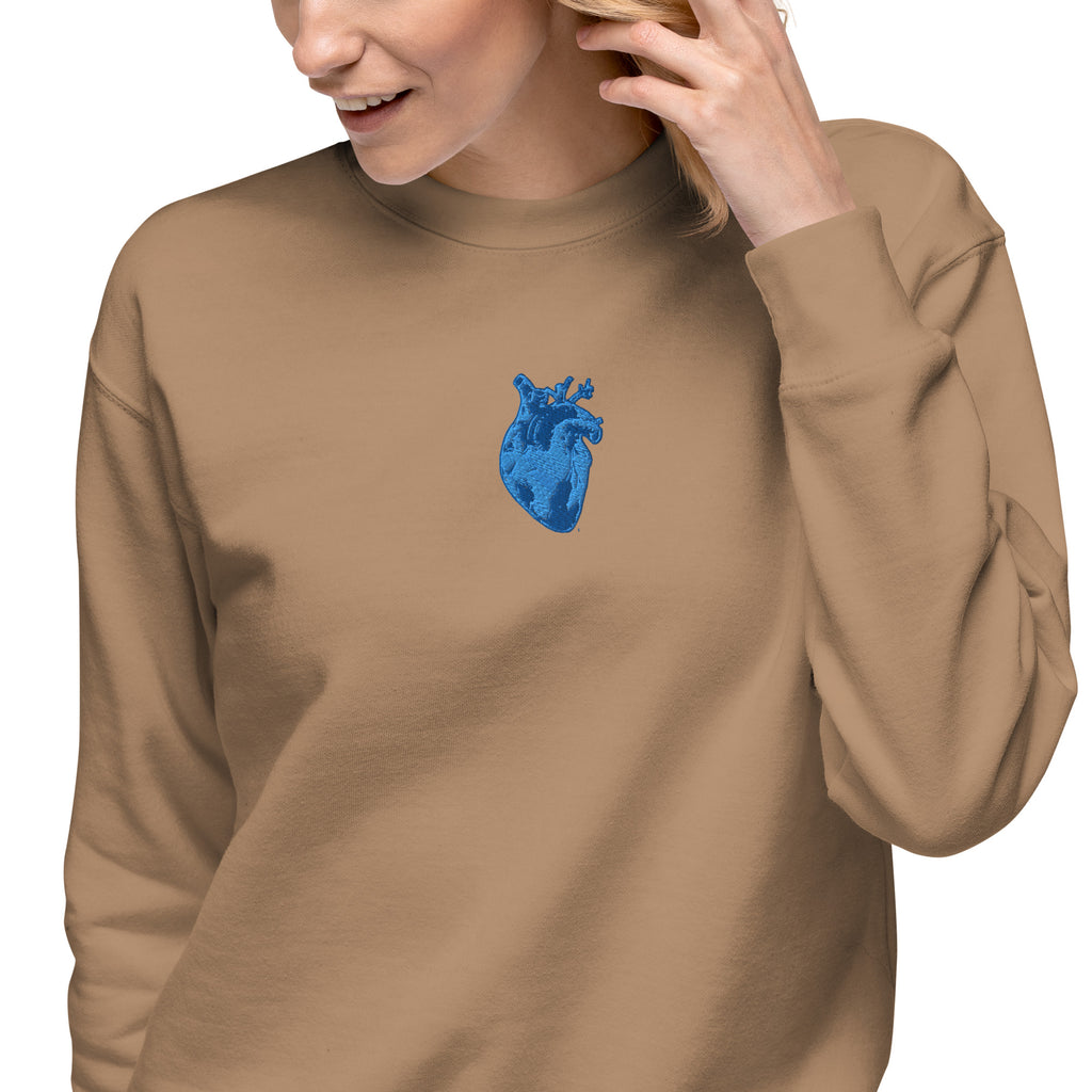 Atomic Heart Sweatshirt - Royal & Blue Embroidery