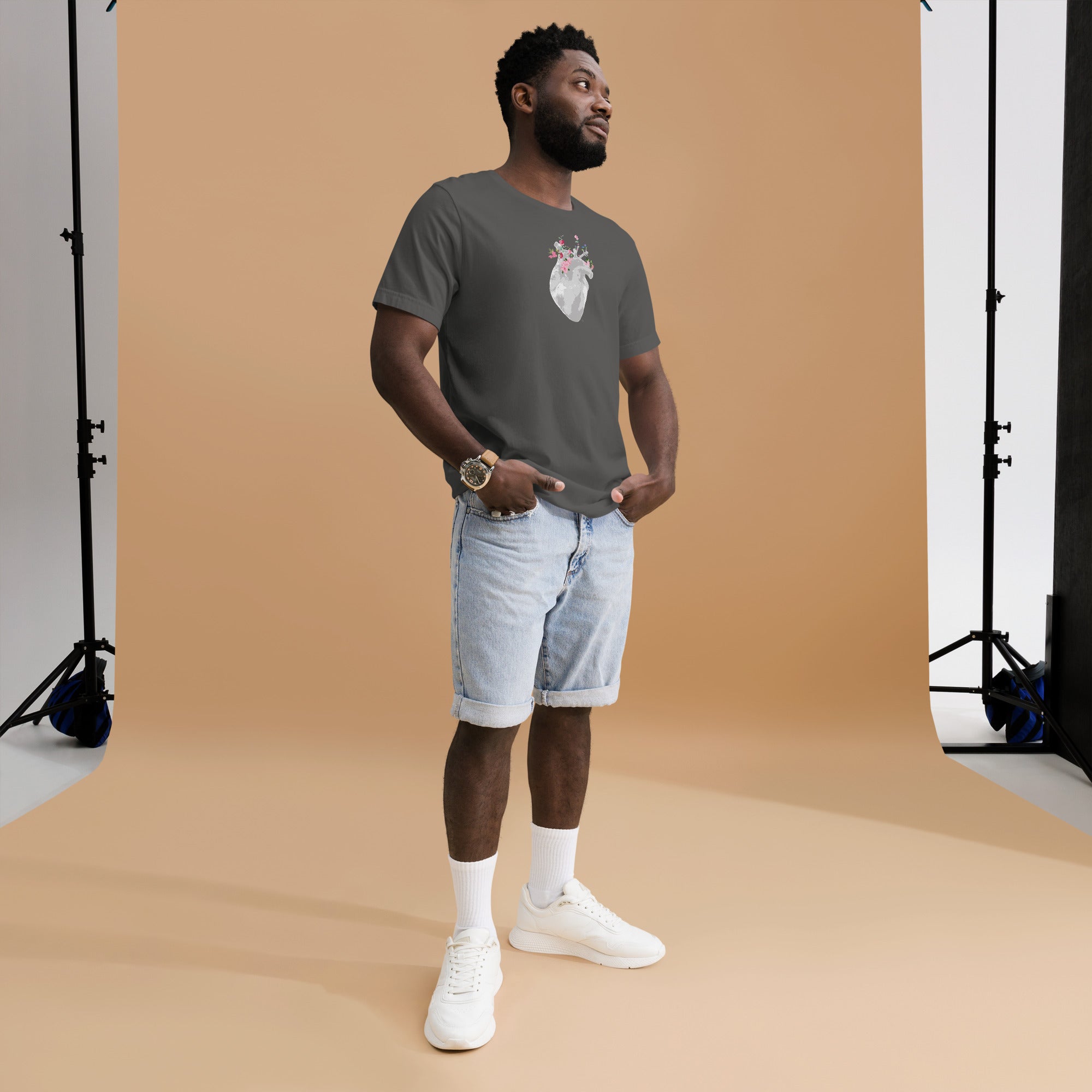 Soft Bloom Heart Tee