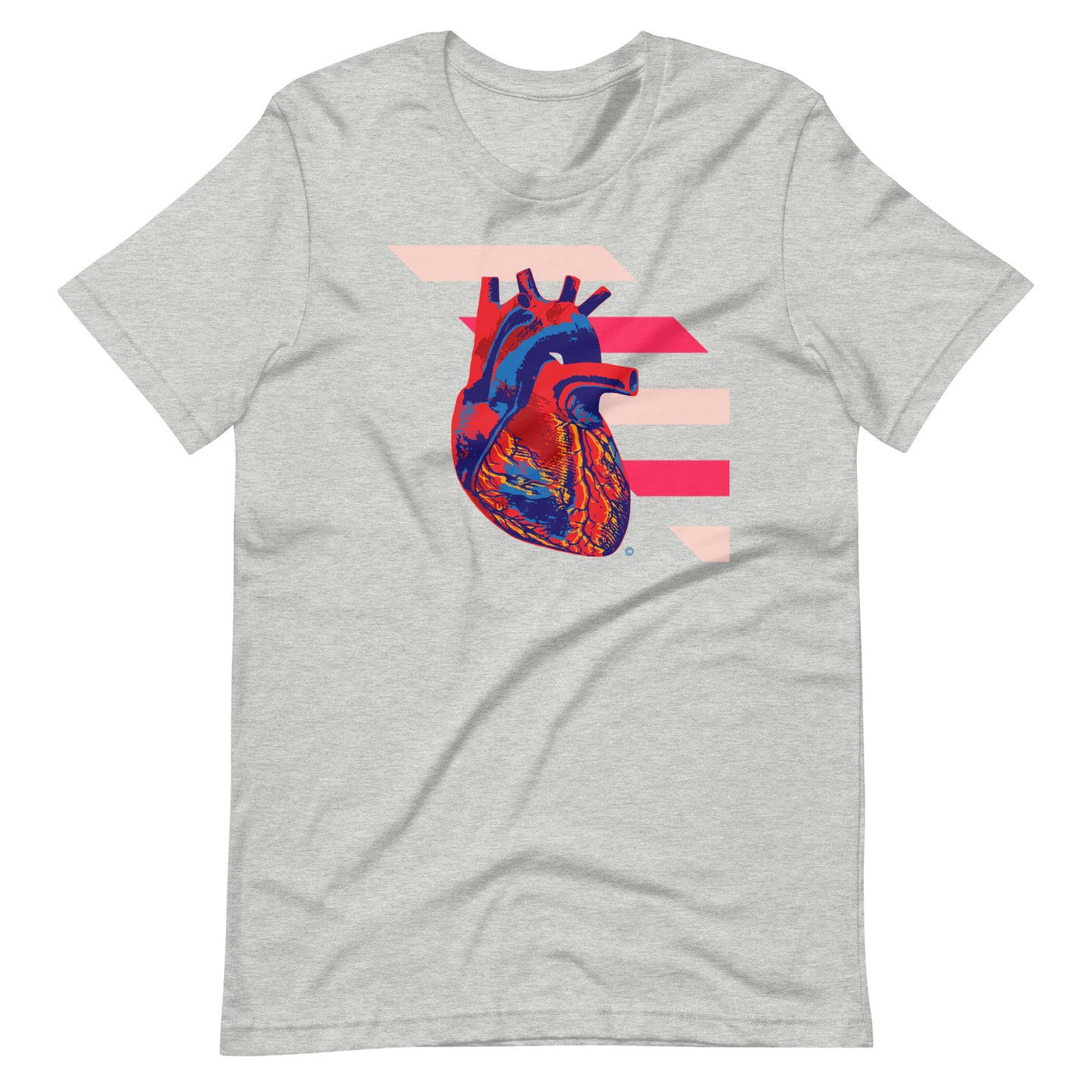 Red Heart #3 Unisex t-shirt