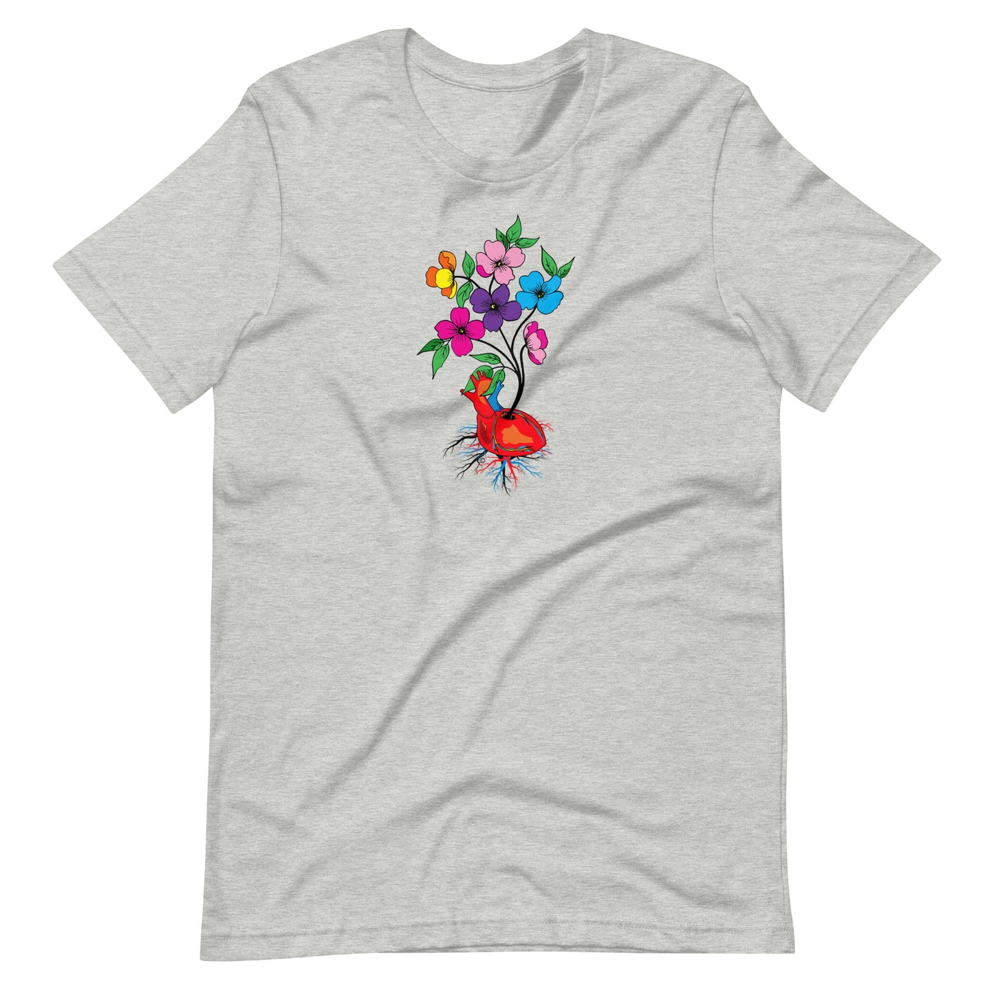 Blooming Heart Unisex t-shirt