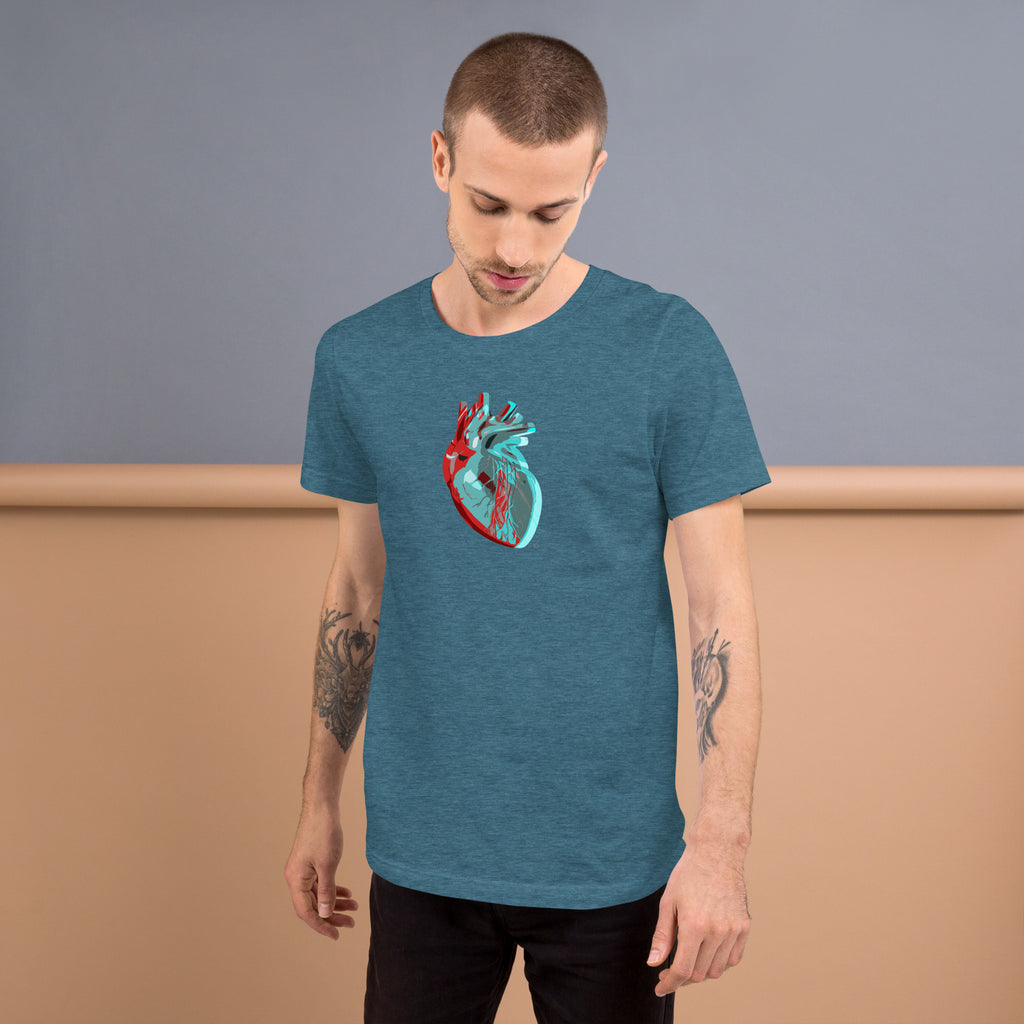 Iconic Heart Pop Distort Tee