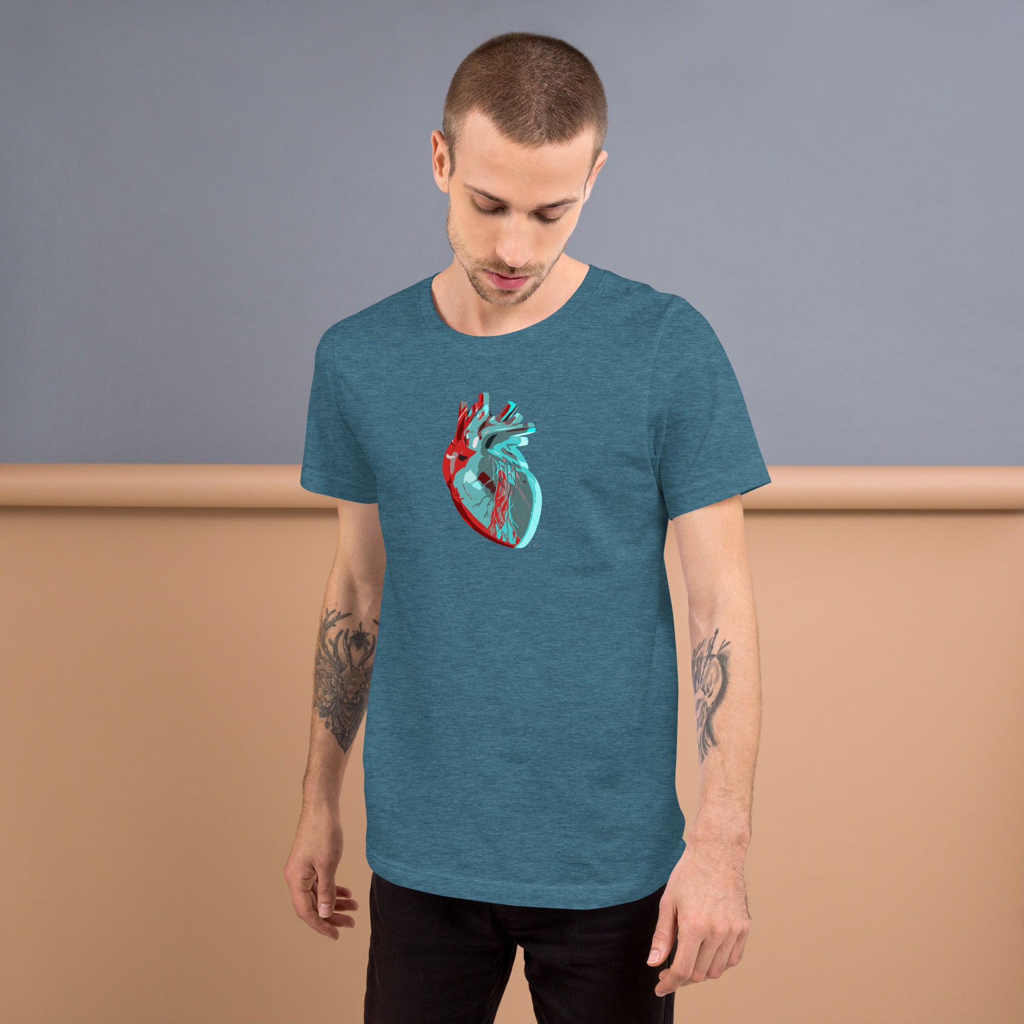 Iconic Heart Pop Distort Tee