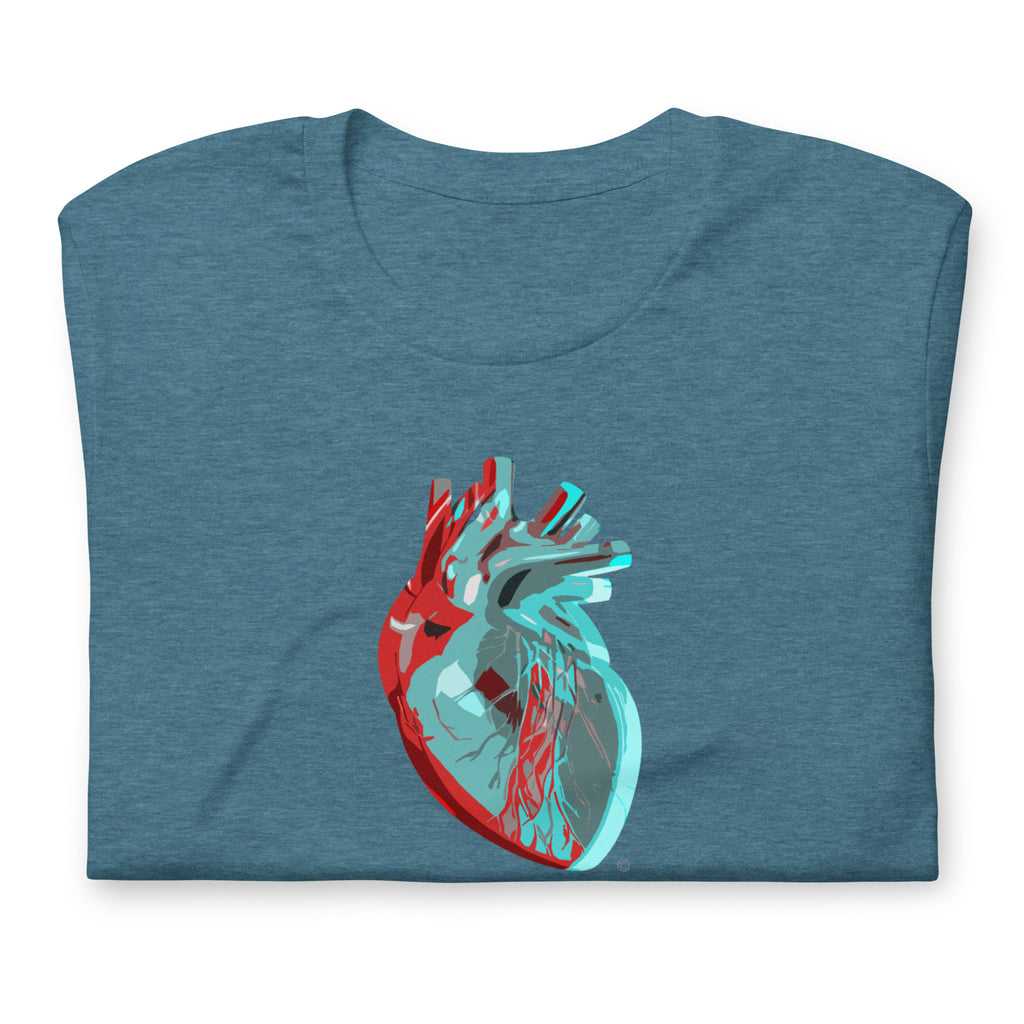 Iconic Heart Pop Distort Tee