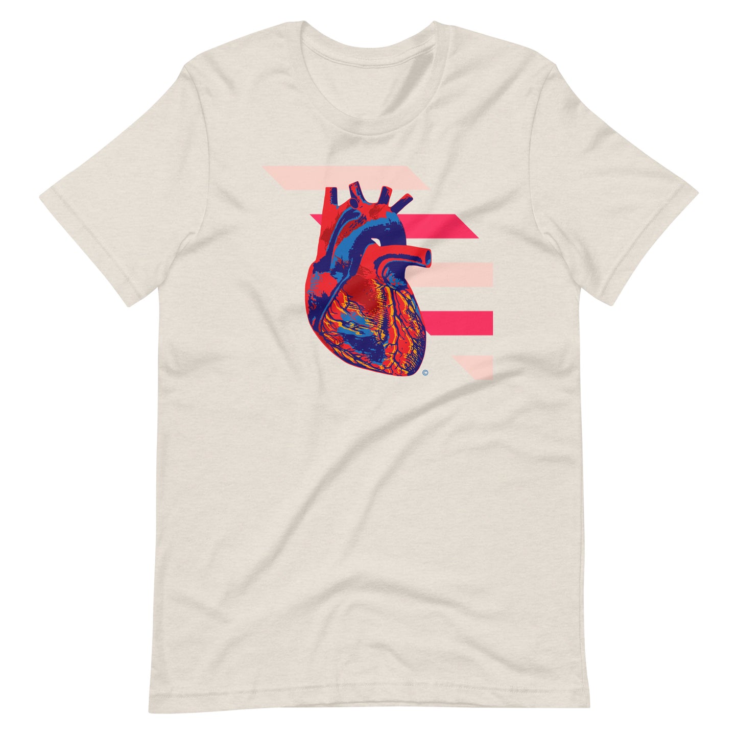 Red Heart #3 Unisex t-shirt