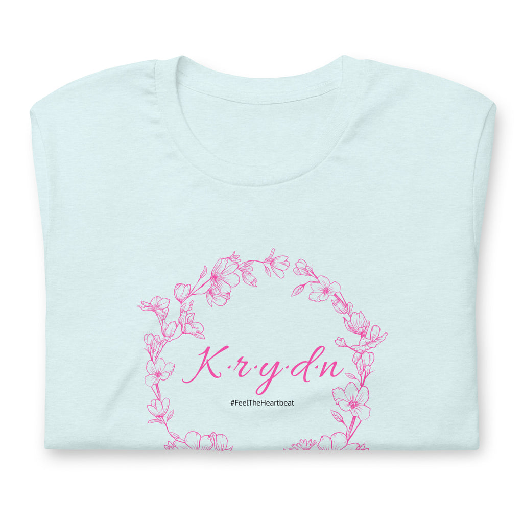 Krydn floral Logo Tee