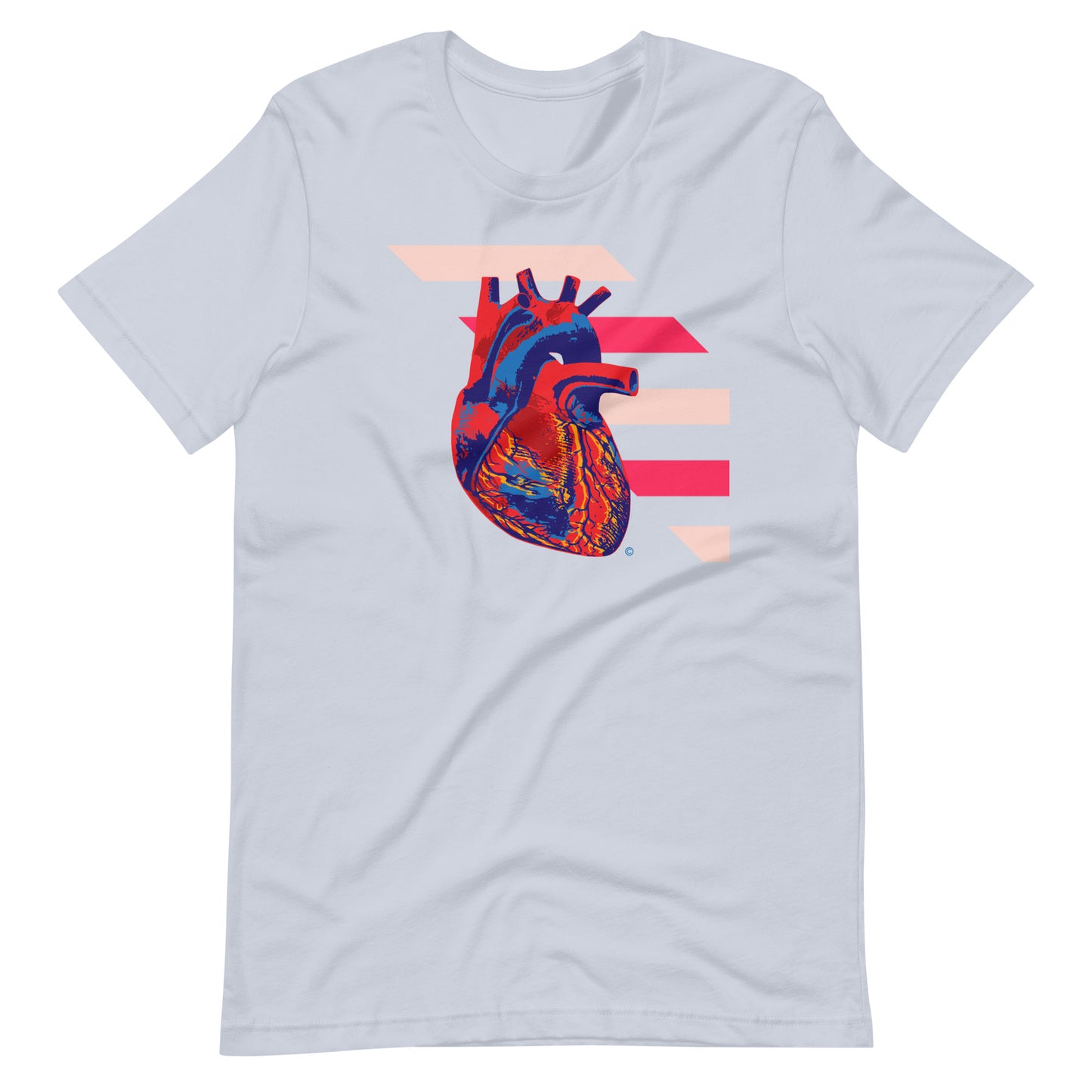 Red Heart #3 Unisex t-shirt