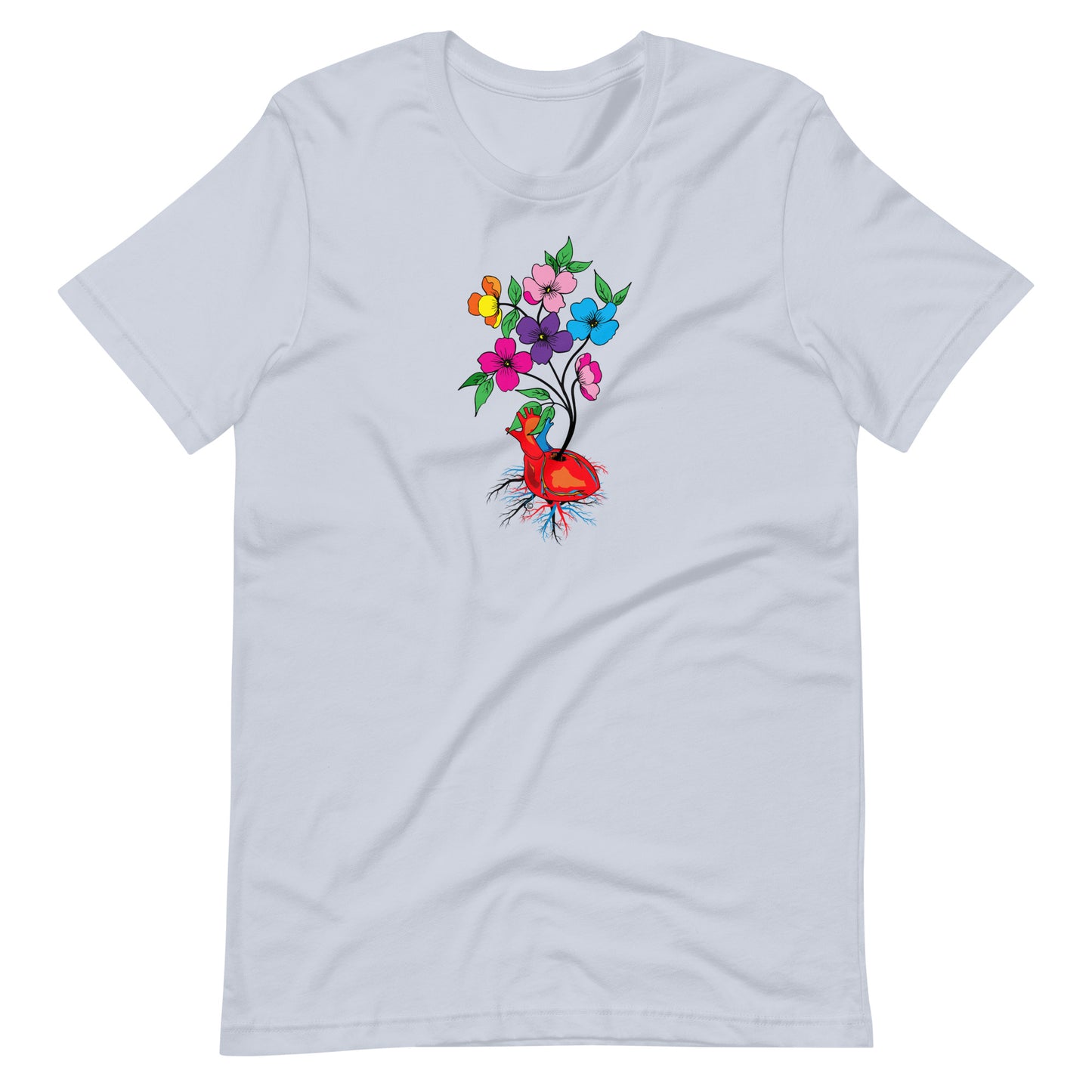 Blooming Heart Unisex t-shirt