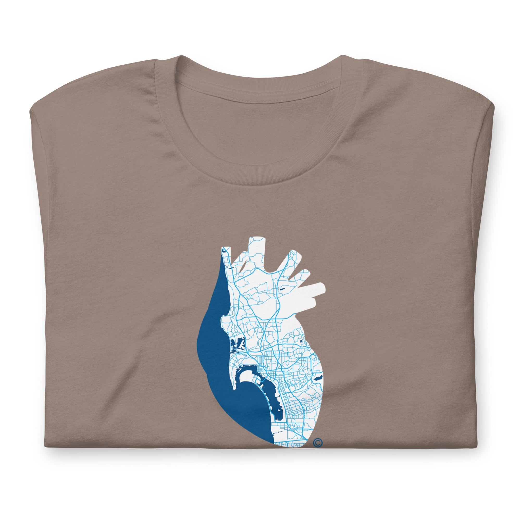 San Diego Pulse Heart #1 – Deep Ocean Edition Tee