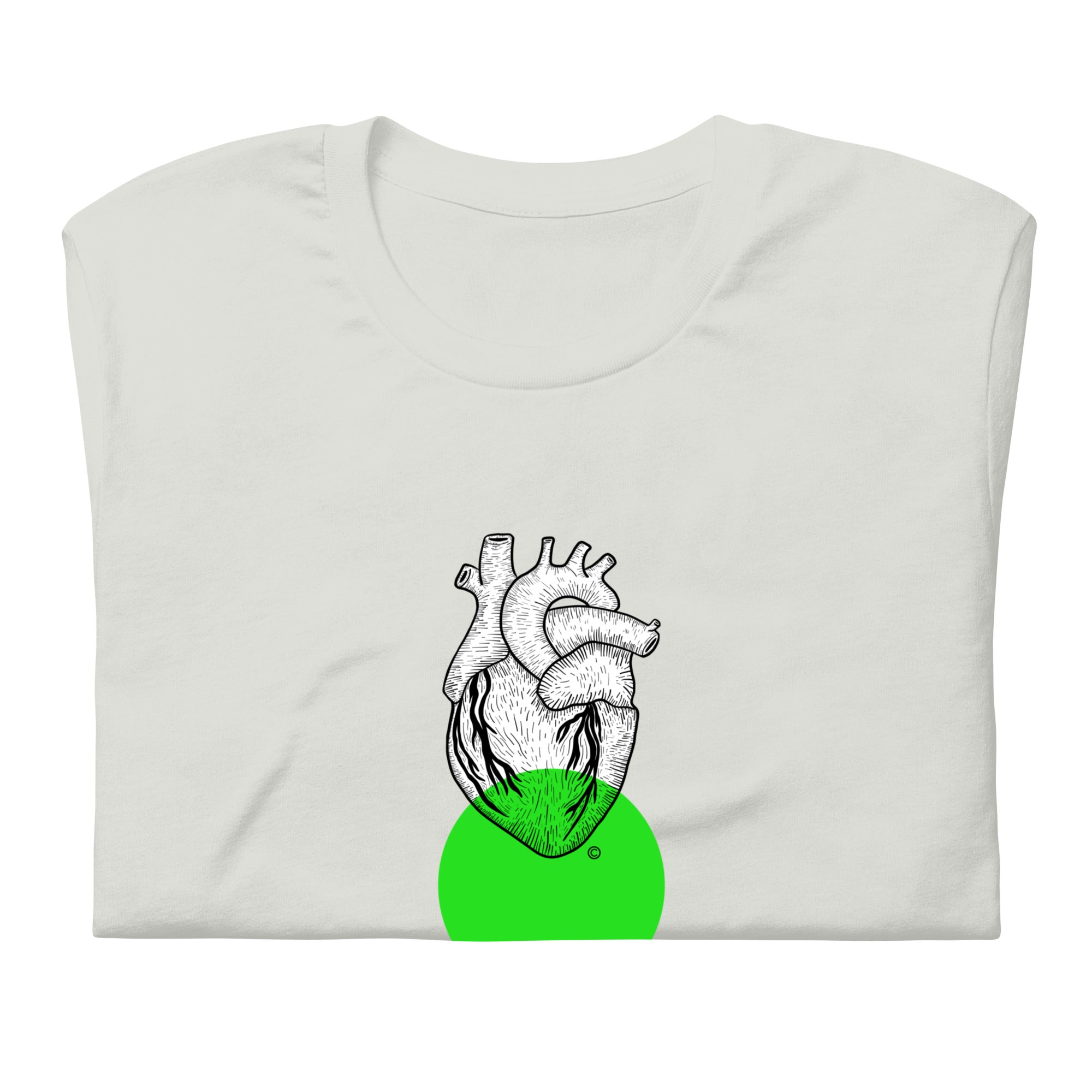 Heart Over  Sphere Tee