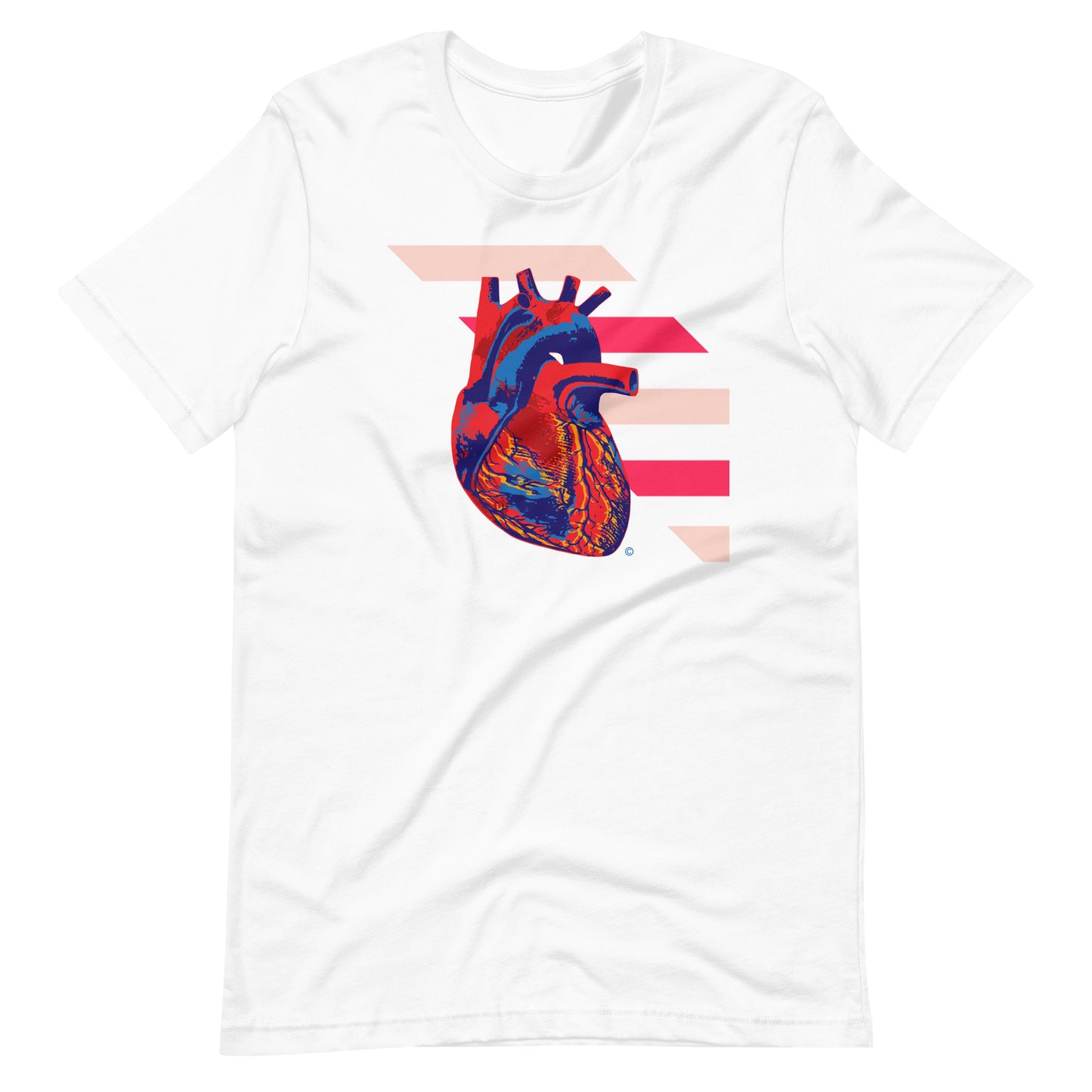 Red Heart #3 Unisex t-shirt