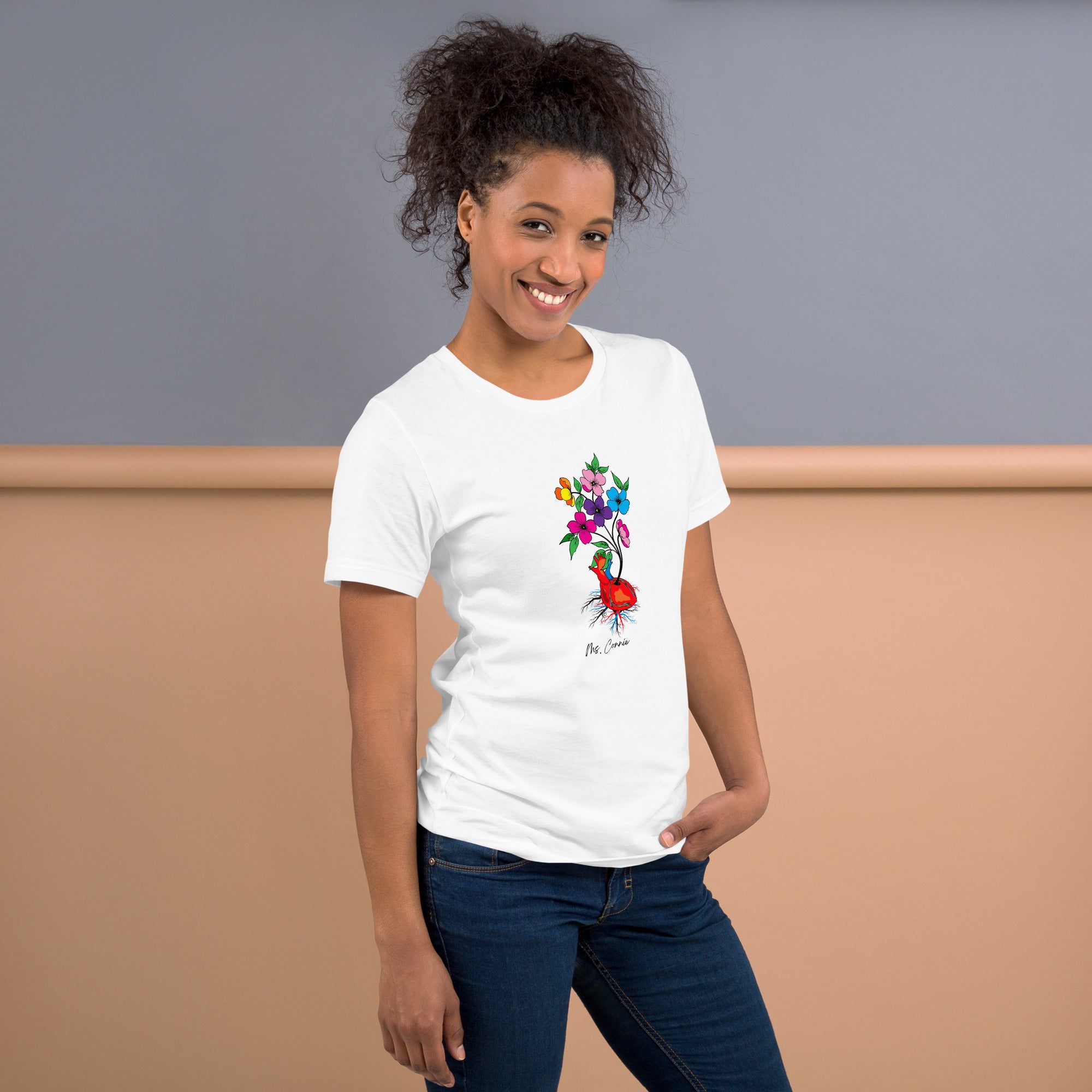 Ms. Connie Heart in Bloom Tee