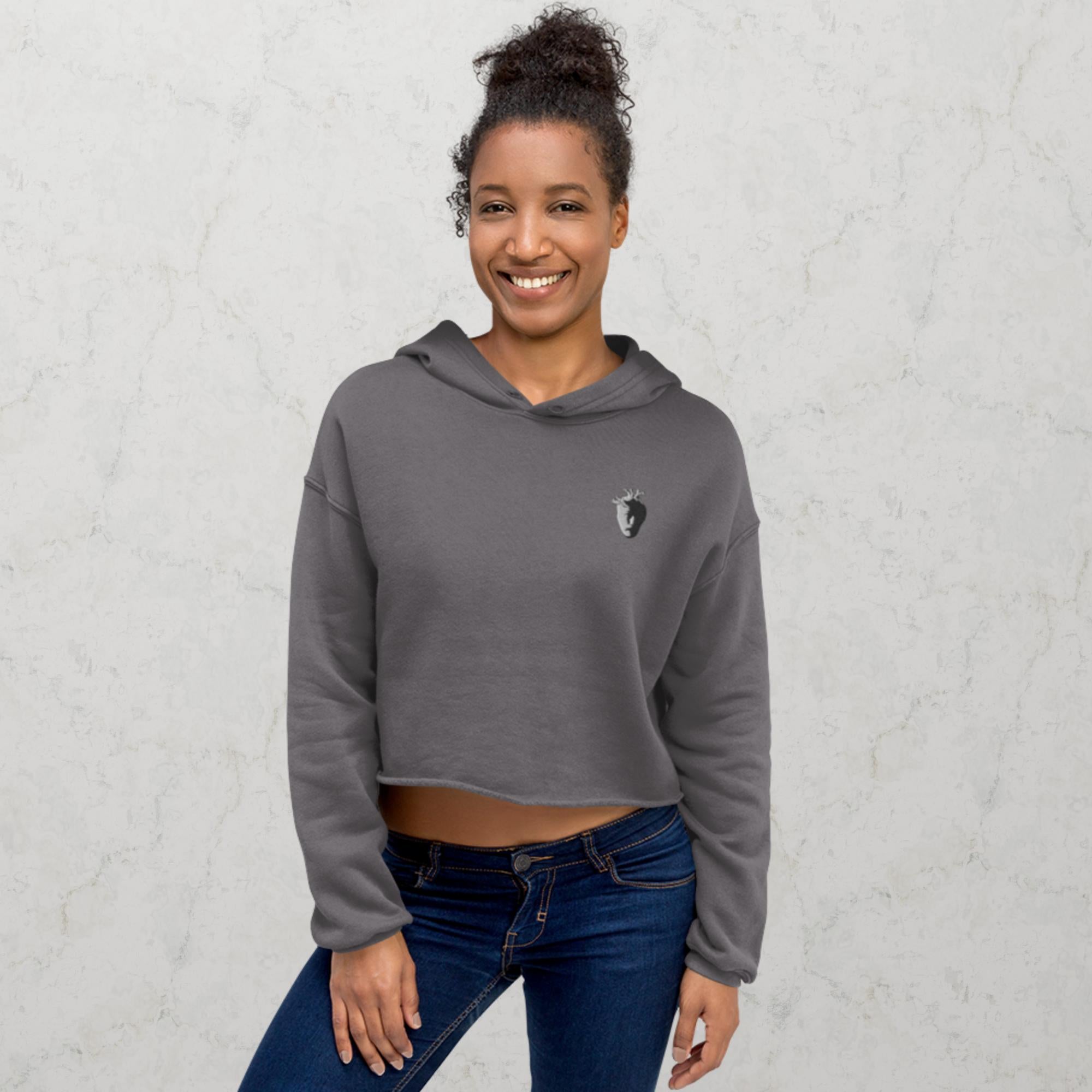 Metamorphosis "Head" Logo Crop Hoodie