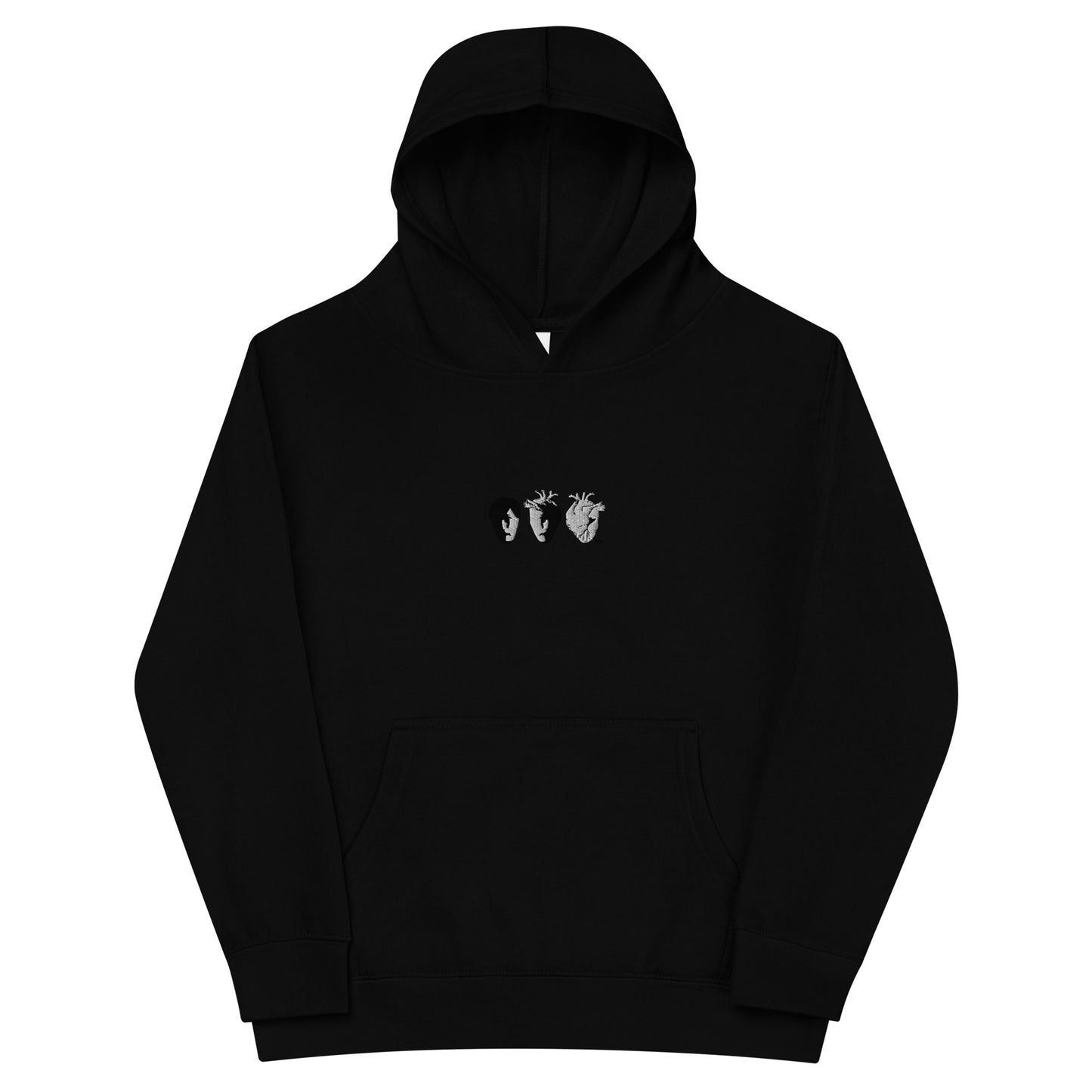 Metamorphosis Embroidered Logo Kids fleece hoodie