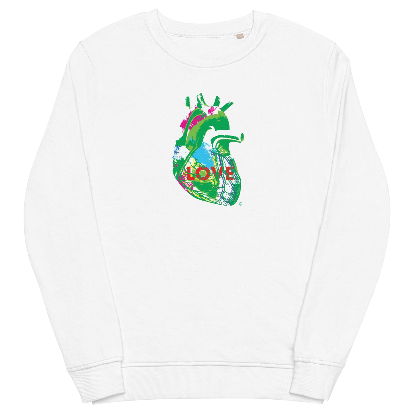 The Green Heart #3 Unisex organic sweatshirt