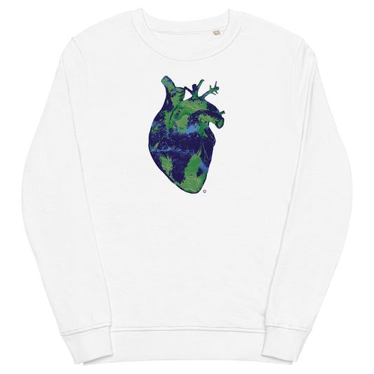 Planet Earth Unisex organic sweatshirt