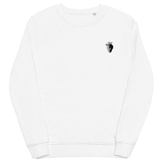 Metamorphosis "Head" Embroidered Logo Unisex organic sweatshirt