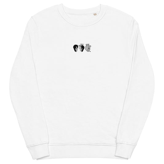 Metamorphosis Embroidered Logo Unisex organic sweatshirt